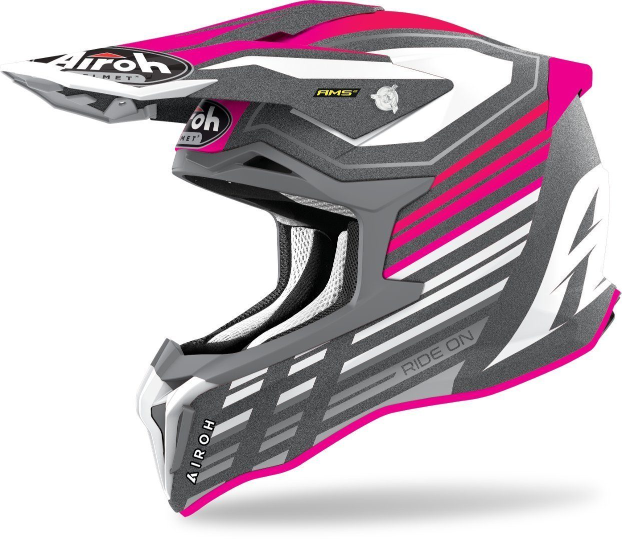Airoh Motorradhelm Strycker Shaded Carbon Motocross Helm