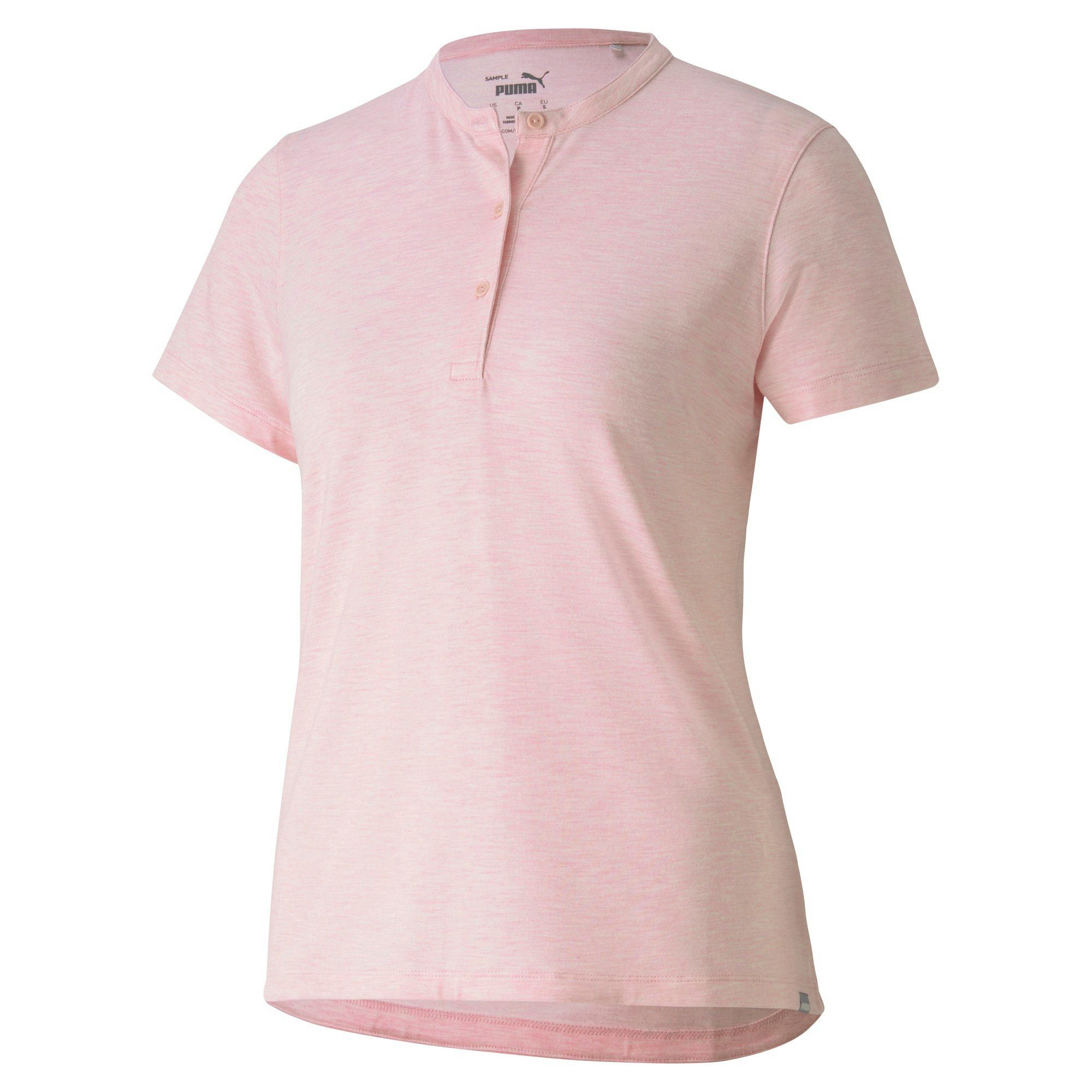 PUMA Poloshirt Puma Golf Polo Essence Rosa Damen