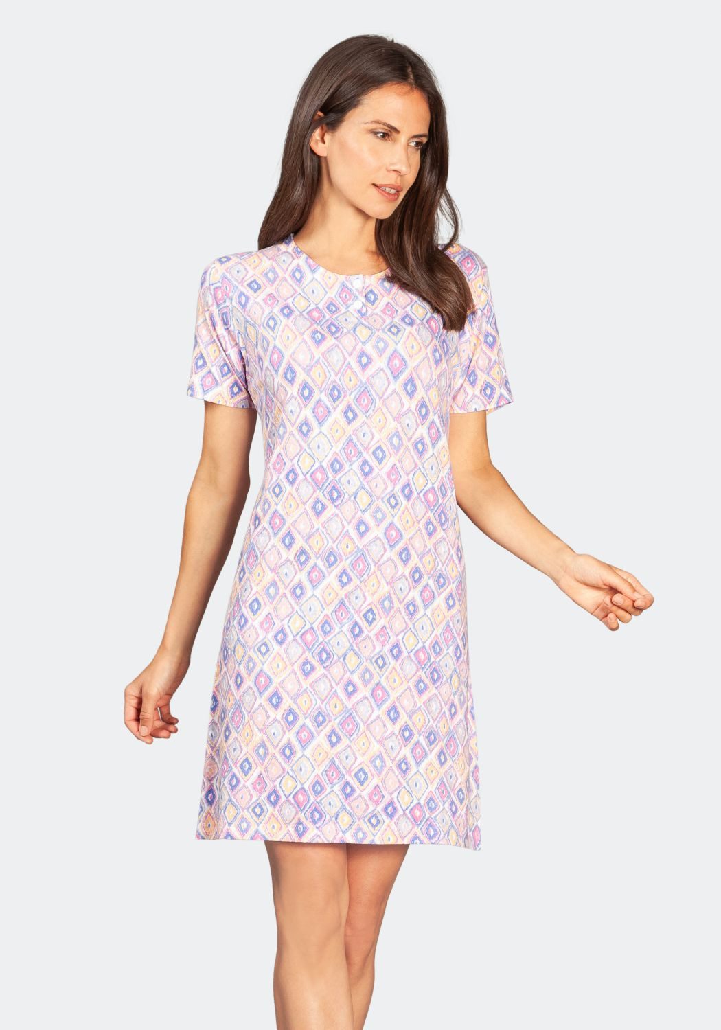 Hajo Bermudas Sleepshirt 95cm, Premium Cotton / Tencel