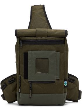 Diesel Freizeitrucksack One Shoulder Rolltop Rucksack - KOGA Khaki Grün