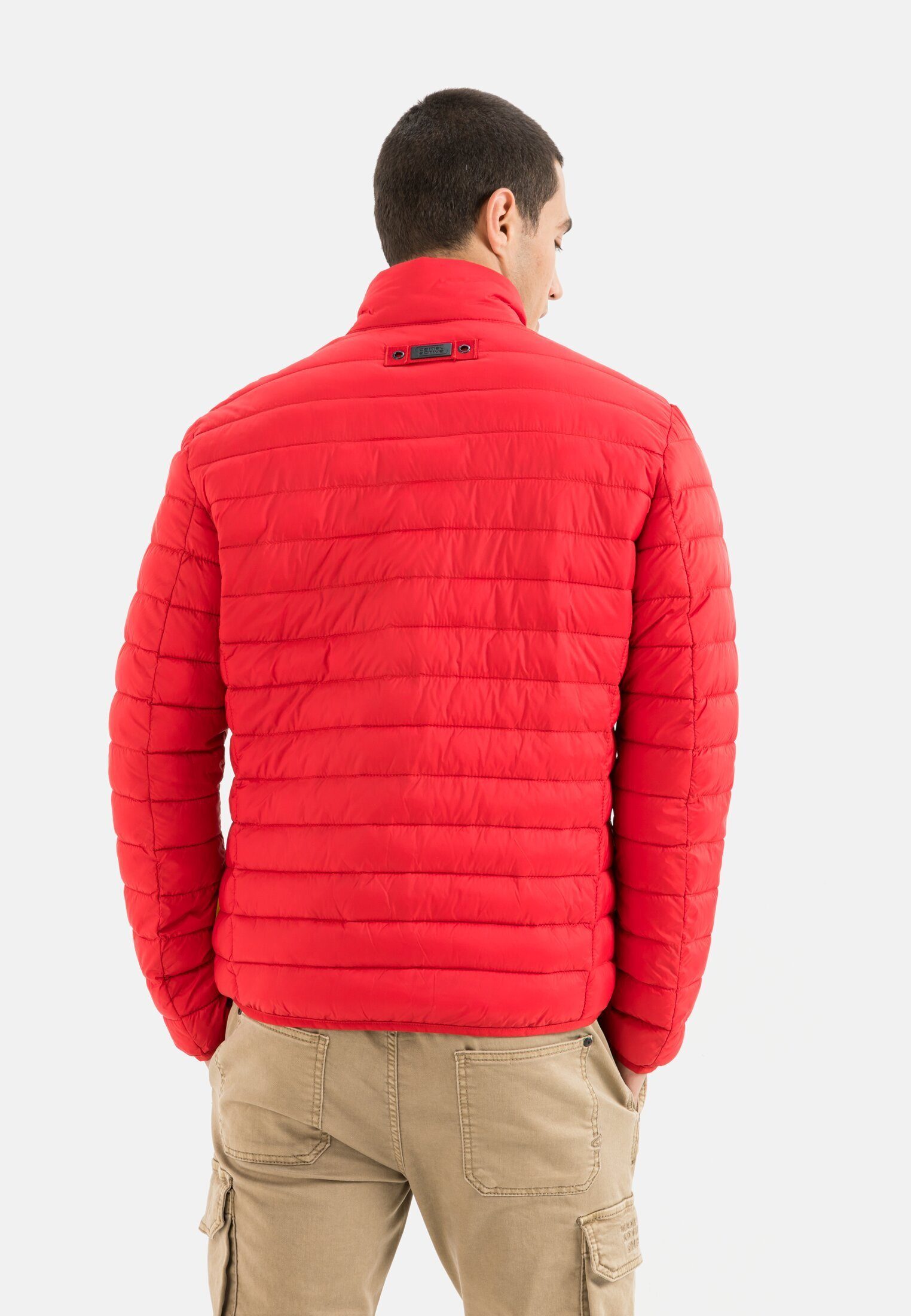 Outdoorjacke Rot camel recycletem active aus Nylon