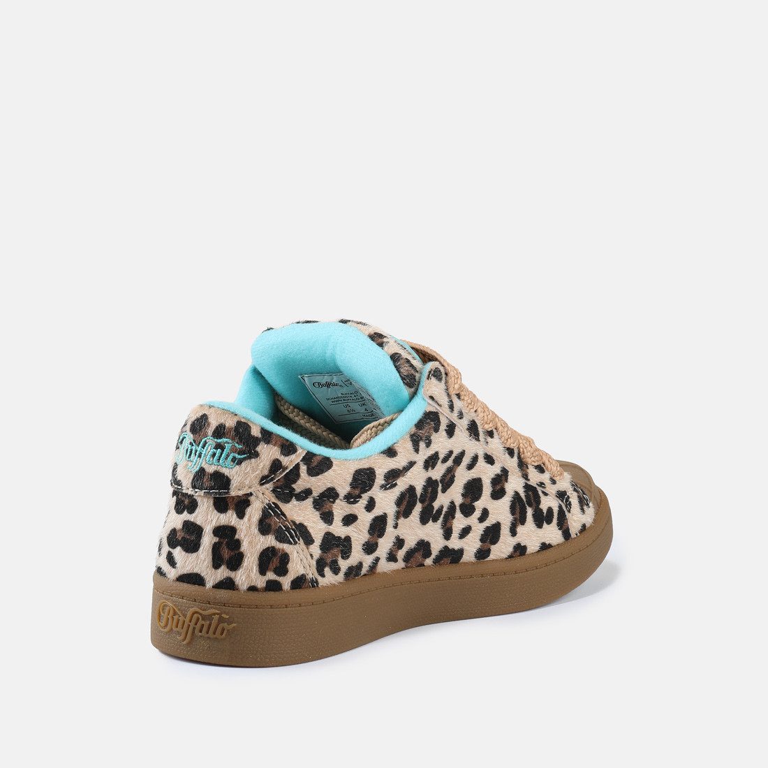 Buffalo LIBERTY FLAME Sneaker Trend-Sneaker mit Flammenmotiv im Leo-Look – Bild 2 von 5