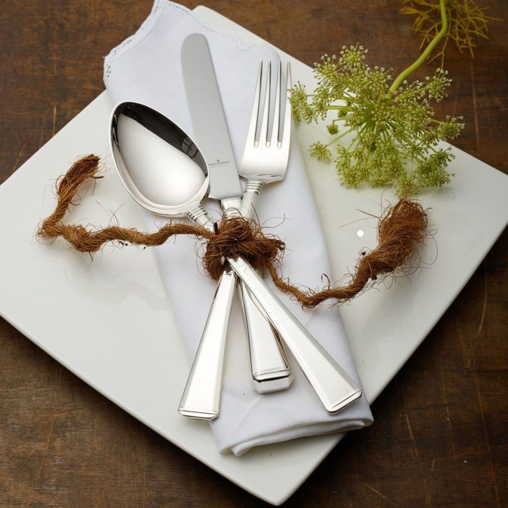 WILKENS Besteck-Set WILKENS Silberbesteck Set 30-teilig Prado in 925 Sterlingsilber (30-tlg), 925 Sterlingsilber