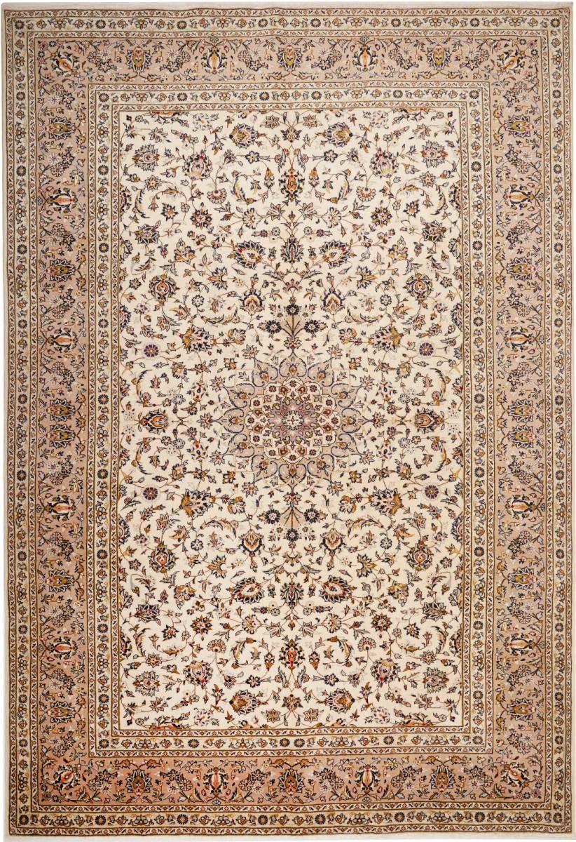 Orientteppich Keshan 250x368 Handgeknüpfter Orientteppich / Perserteppich, Nain Trading, rechteckig, Höhe: 12 mm