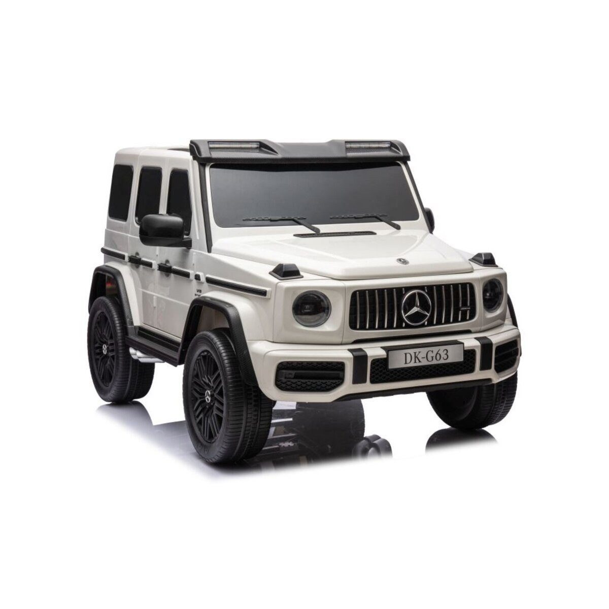 Wisam Elektro-Kinderauto Elektroauto Mercedes G63 XXL Weiß 24V