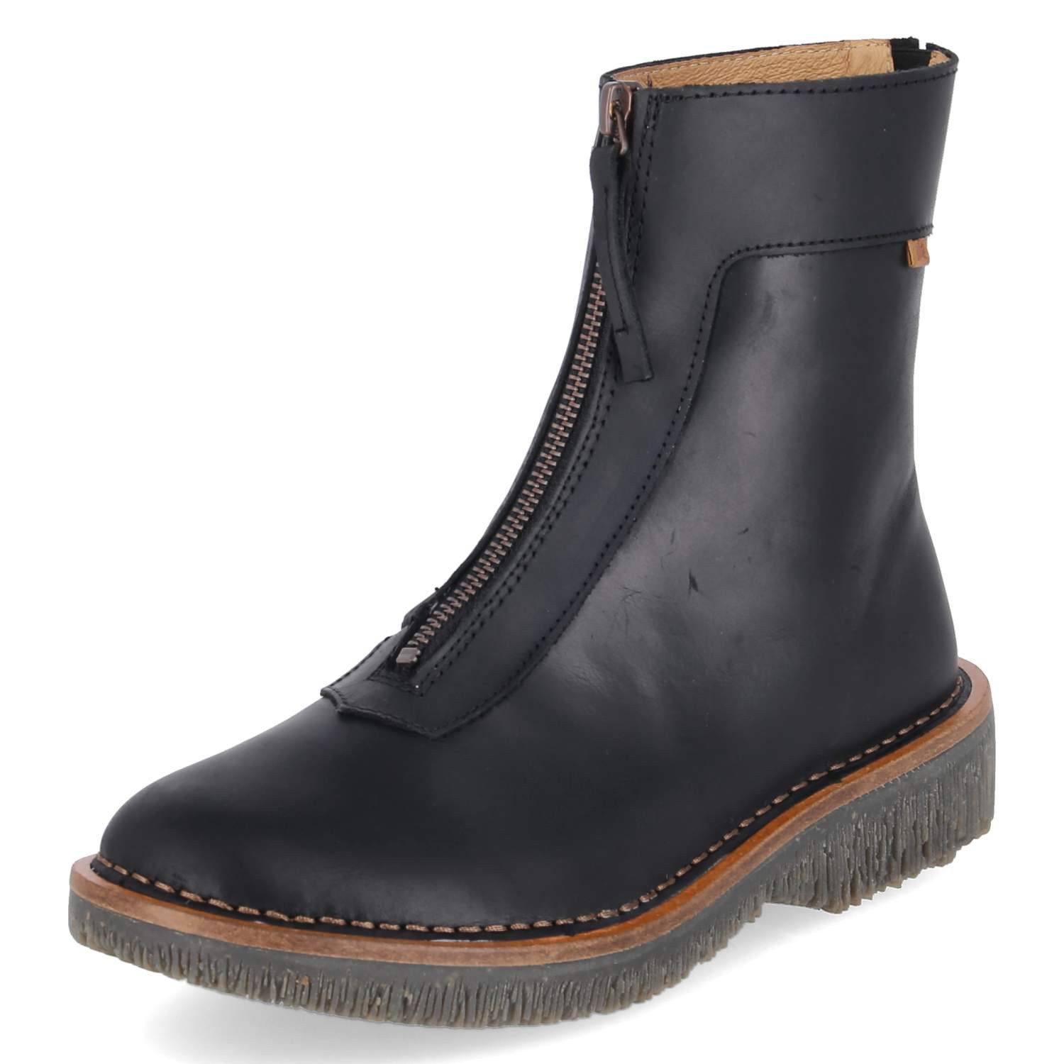 El Naturalista El Naturalista N5581 Arizona Black Damen Leder black Schlupfstiefel