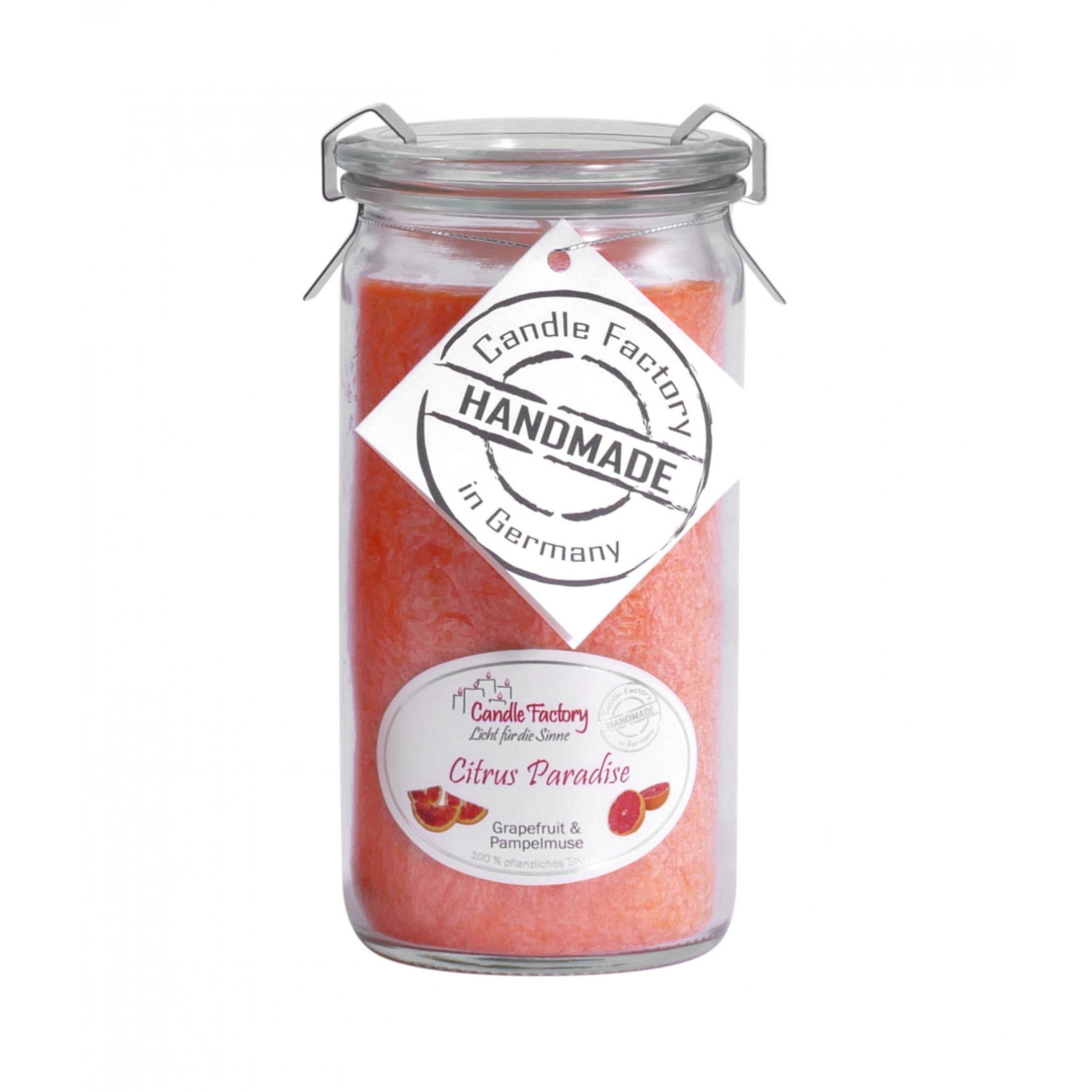 Candle Factory Duftkerze Candle Factory Mini Jumbo Citrus Paradise Duftkerz günstig online kaufen