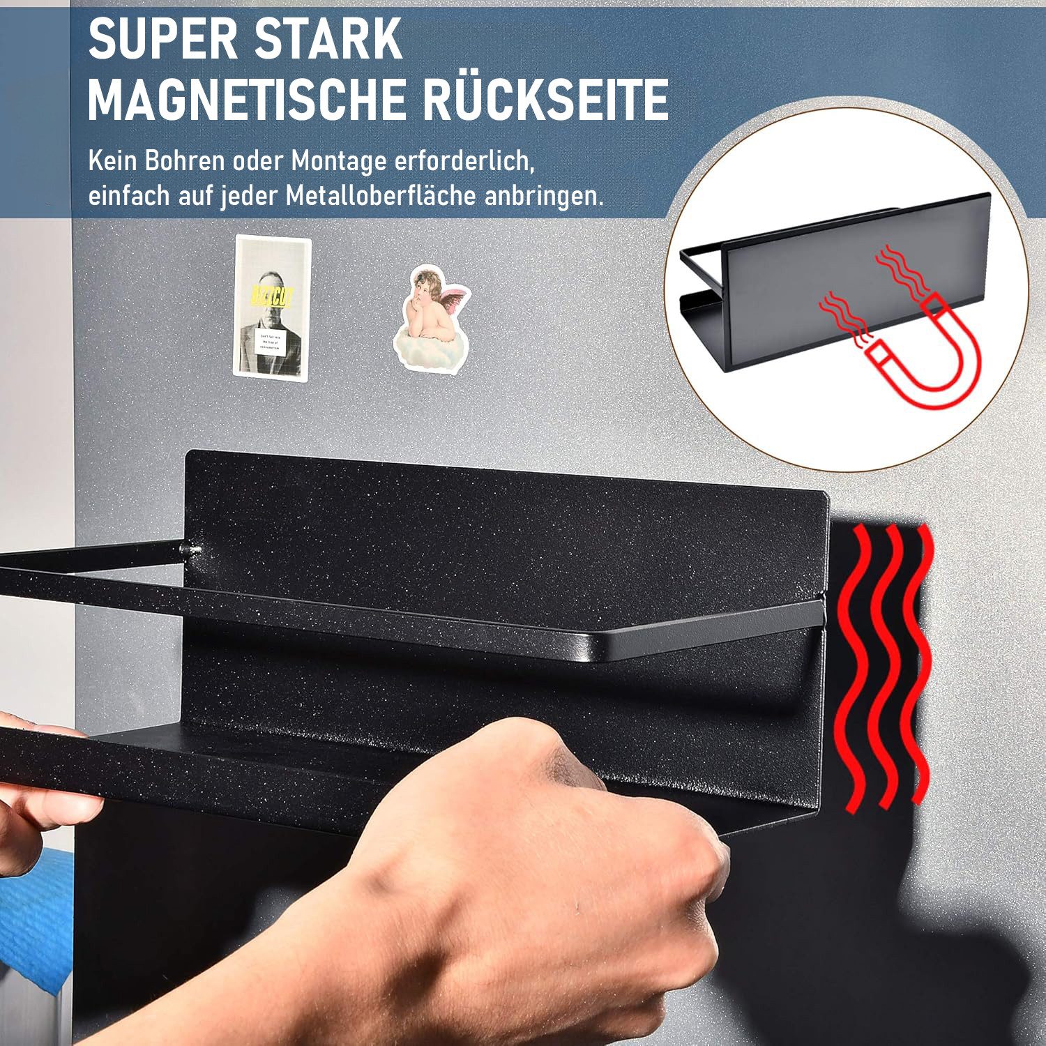 BRAIDOL Gewürzregal Hängend Multifunktionales Regal Kühlschrank Regal Ablag günstig online kaufen