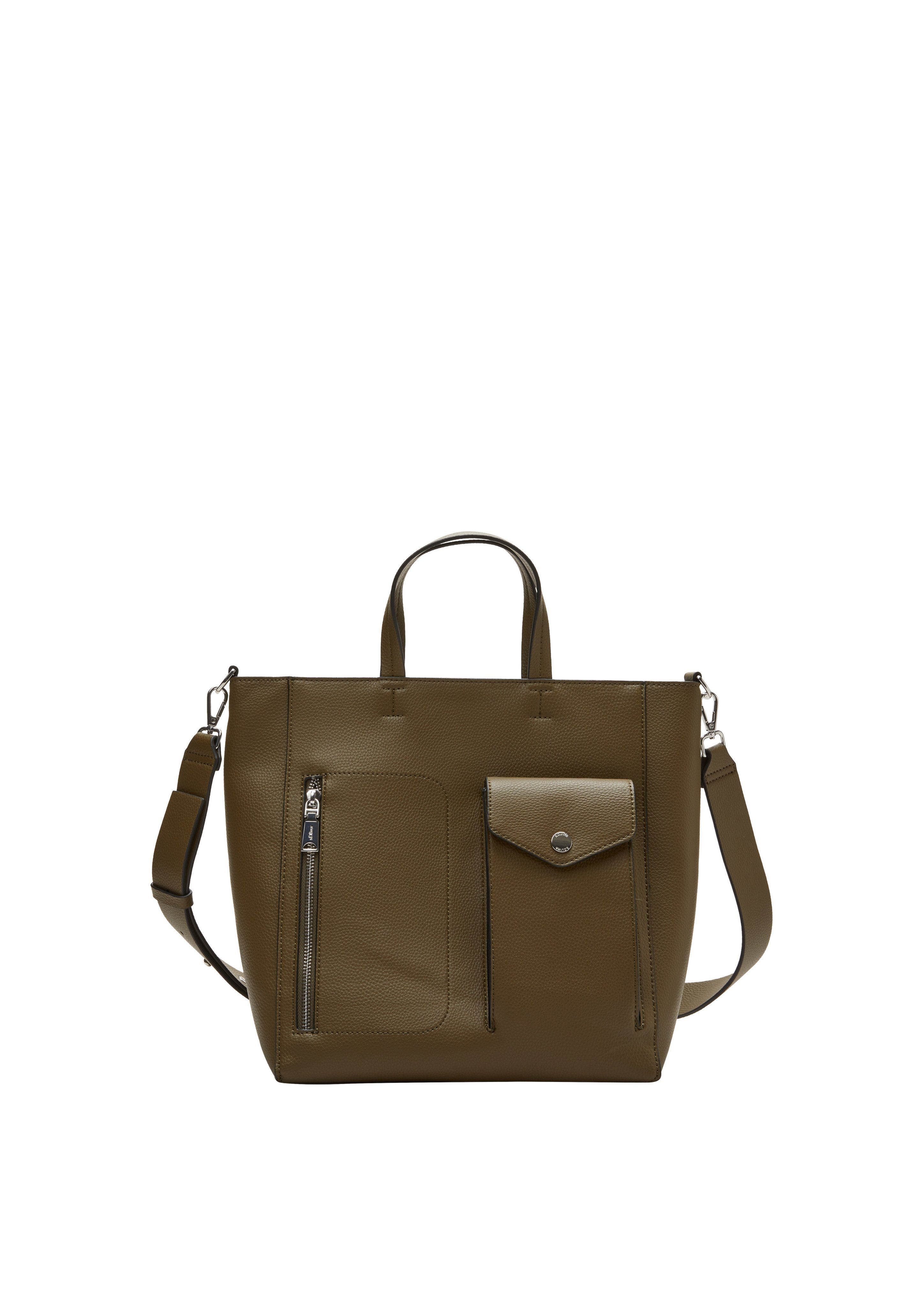 Umhängetasche Tasche mit aufgesetzten Taschen, 2122060.7946.1