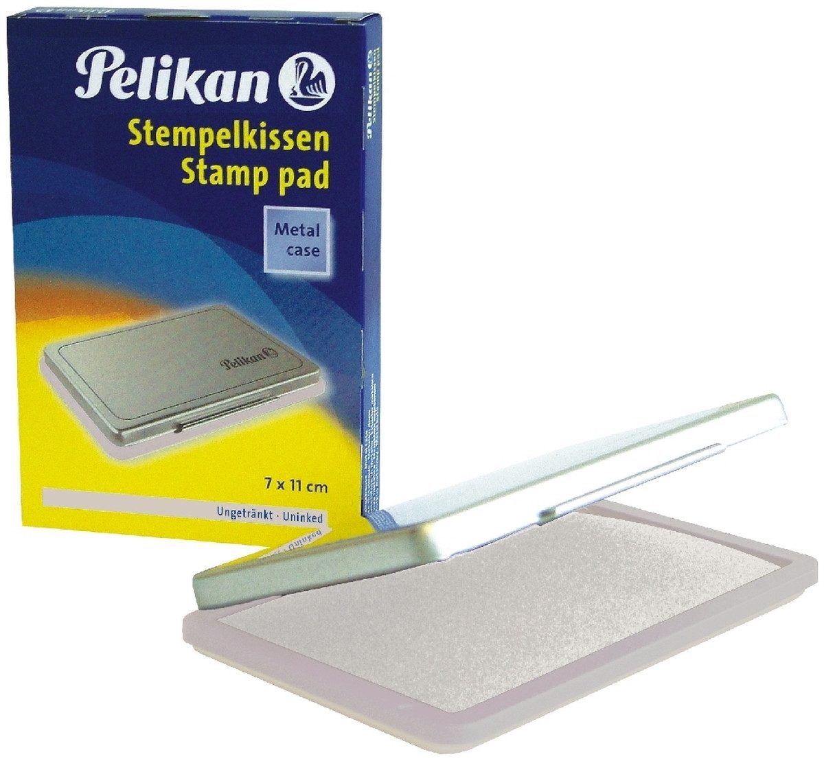 Pelikan Stempel Stempelkissen Gr.2 Metallgehäuse ungetränkt