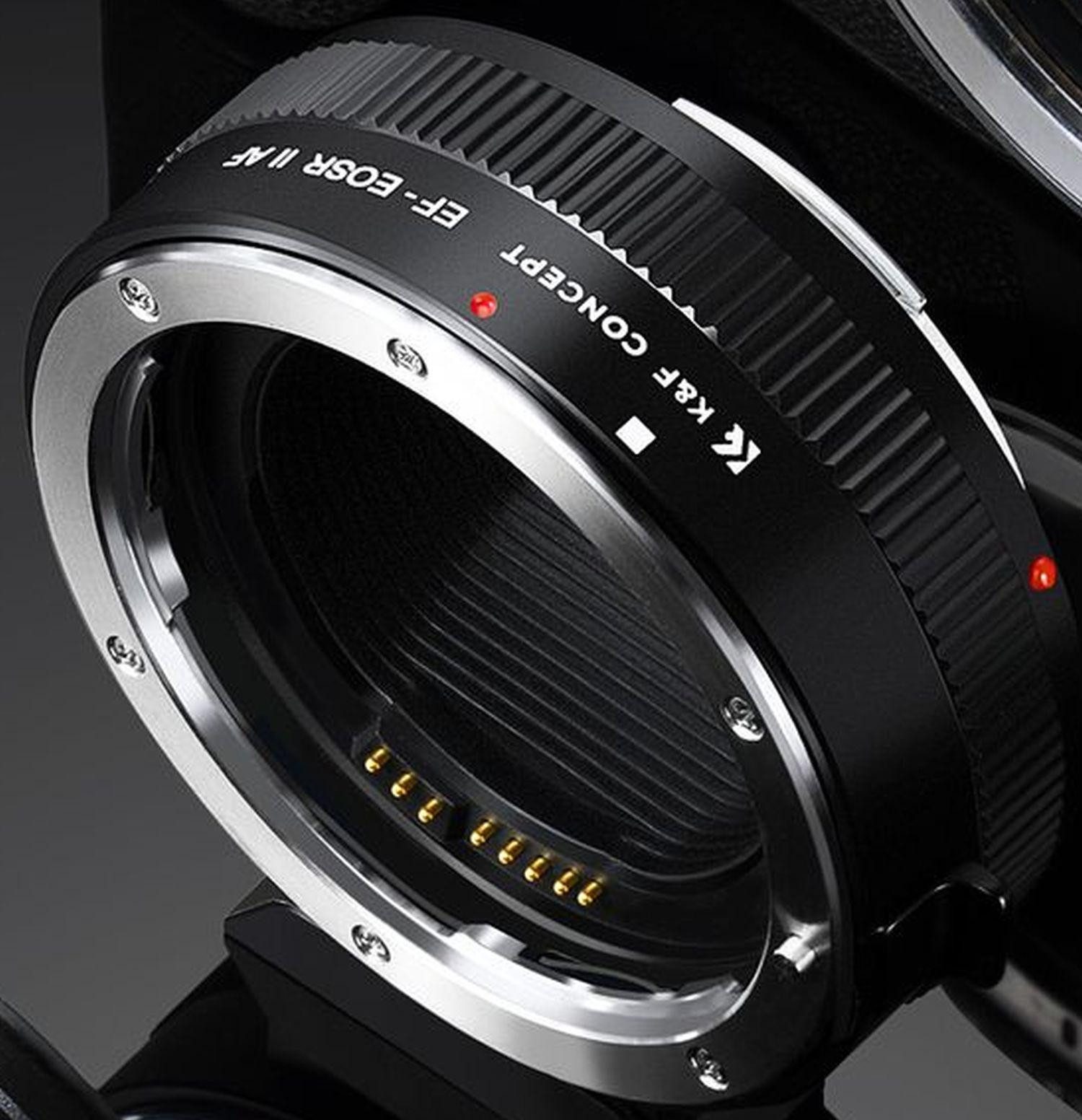 K&F Concept Objektivadapter Canon EF auf EOS R Objektivzubehör