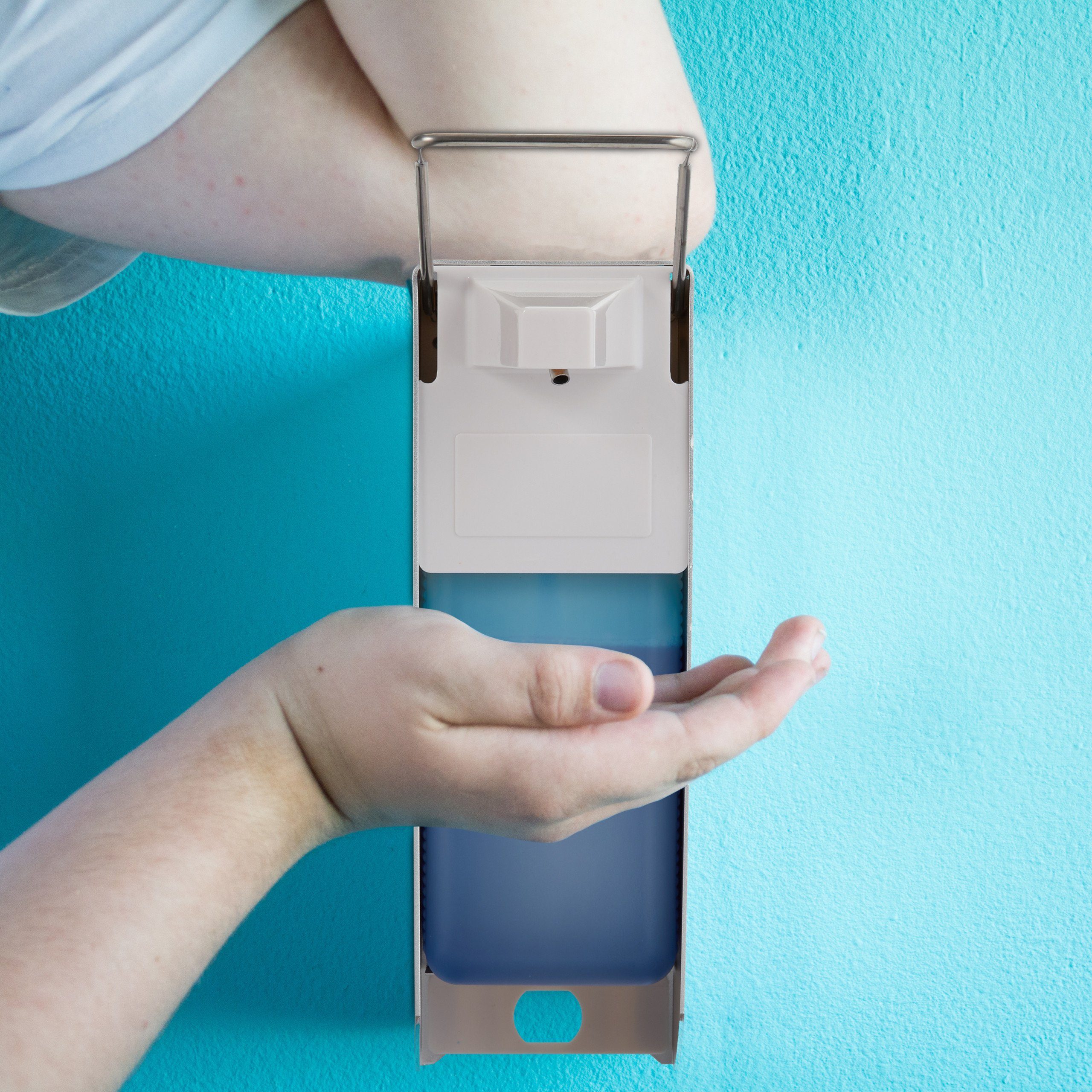 relaxdays Desinfektionsmittelspender 2 x Eurospender 1000 ml