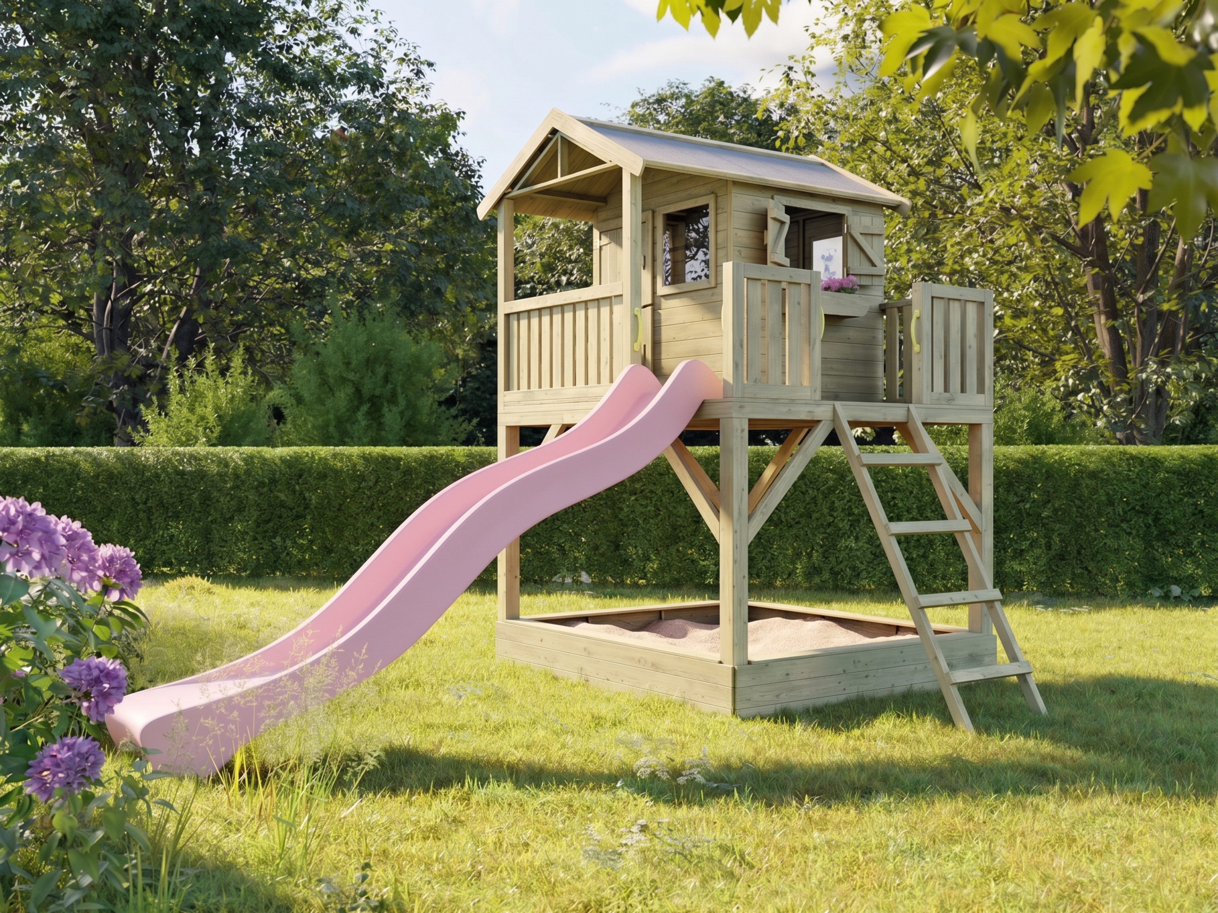 Spielturm Prestige Garden Stelzenhaus Funny