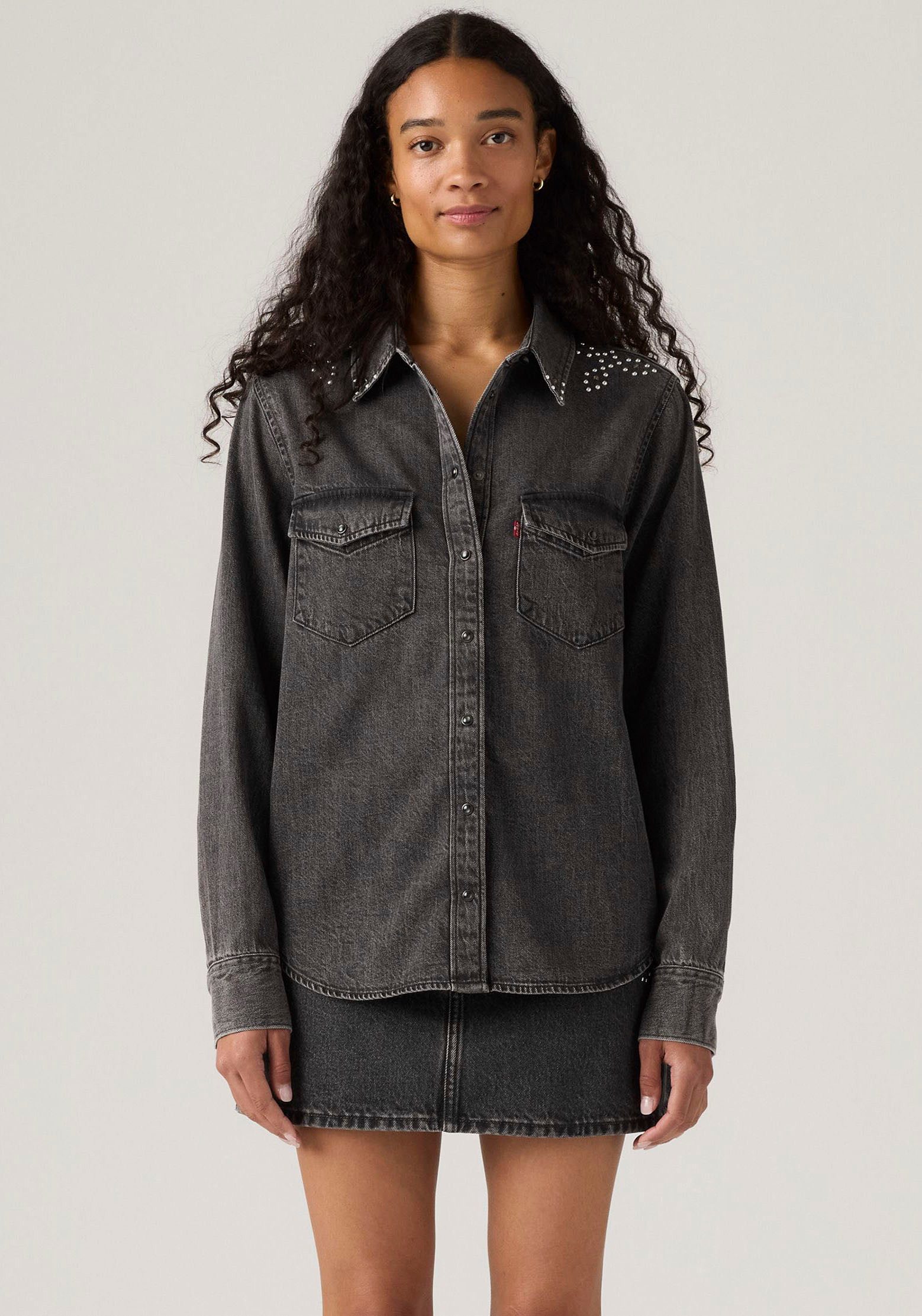 Levi's® Jeansbluse ESSENTIAL WESTERN mit Brusttaschen günstig online kaufen