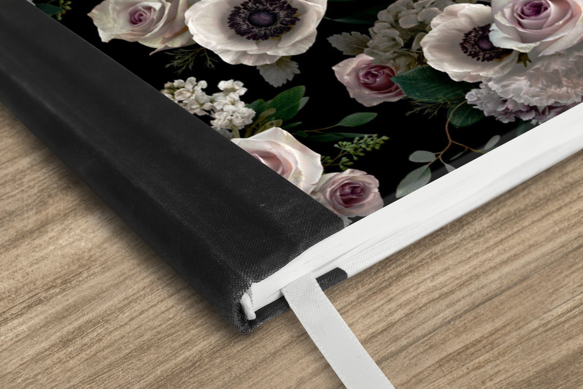 Thumbnail - MuchoWow Notizbuch Blumen - Licht - Anemone, Notebook, Notizblock a5, Tagebuch, Journal Liniert