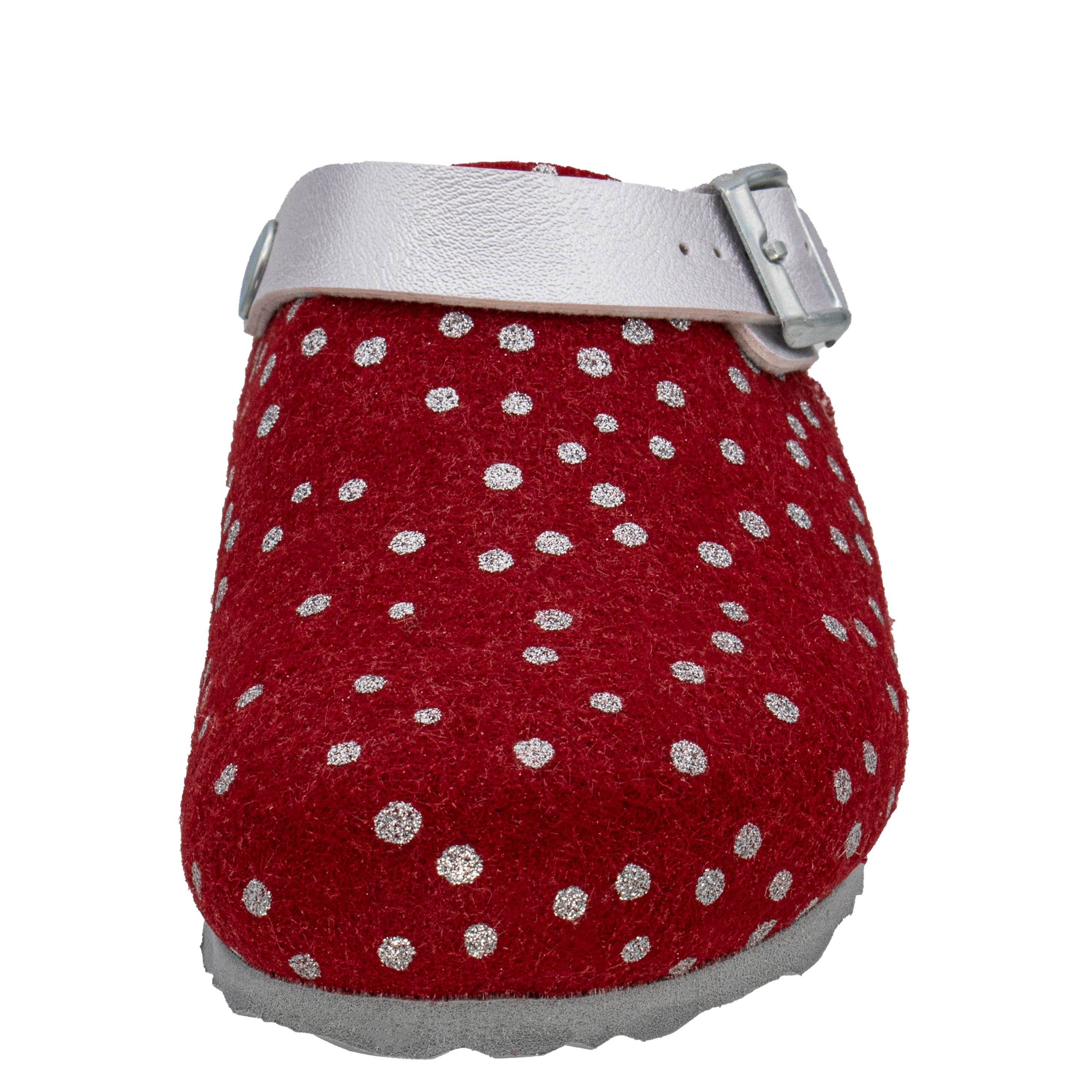 Fischer-Markenschuh Shetland Pantoffel aus Filz, mit Filzfutter, mit gepolstertes Fußbett – Bild 4 von 5