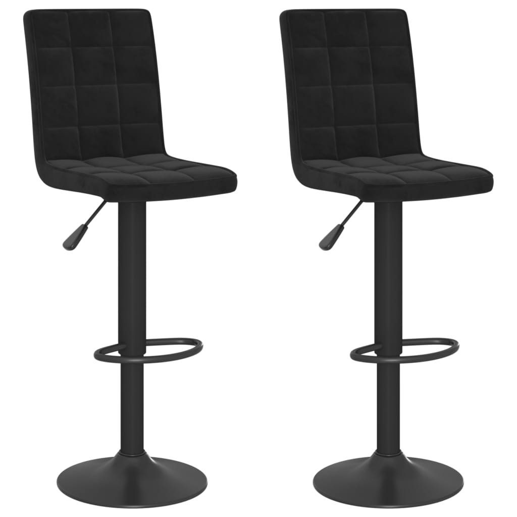vidaXL Barhocker Barhocker 2 Stk. Schwarz günstig online kaufen