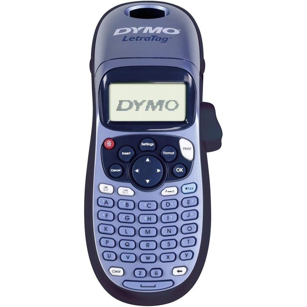 S0883990 DYMO LetraTag (Mobiles Blau) Handgerät Etikettendrucker, LT-100H Beschriftungsgerät