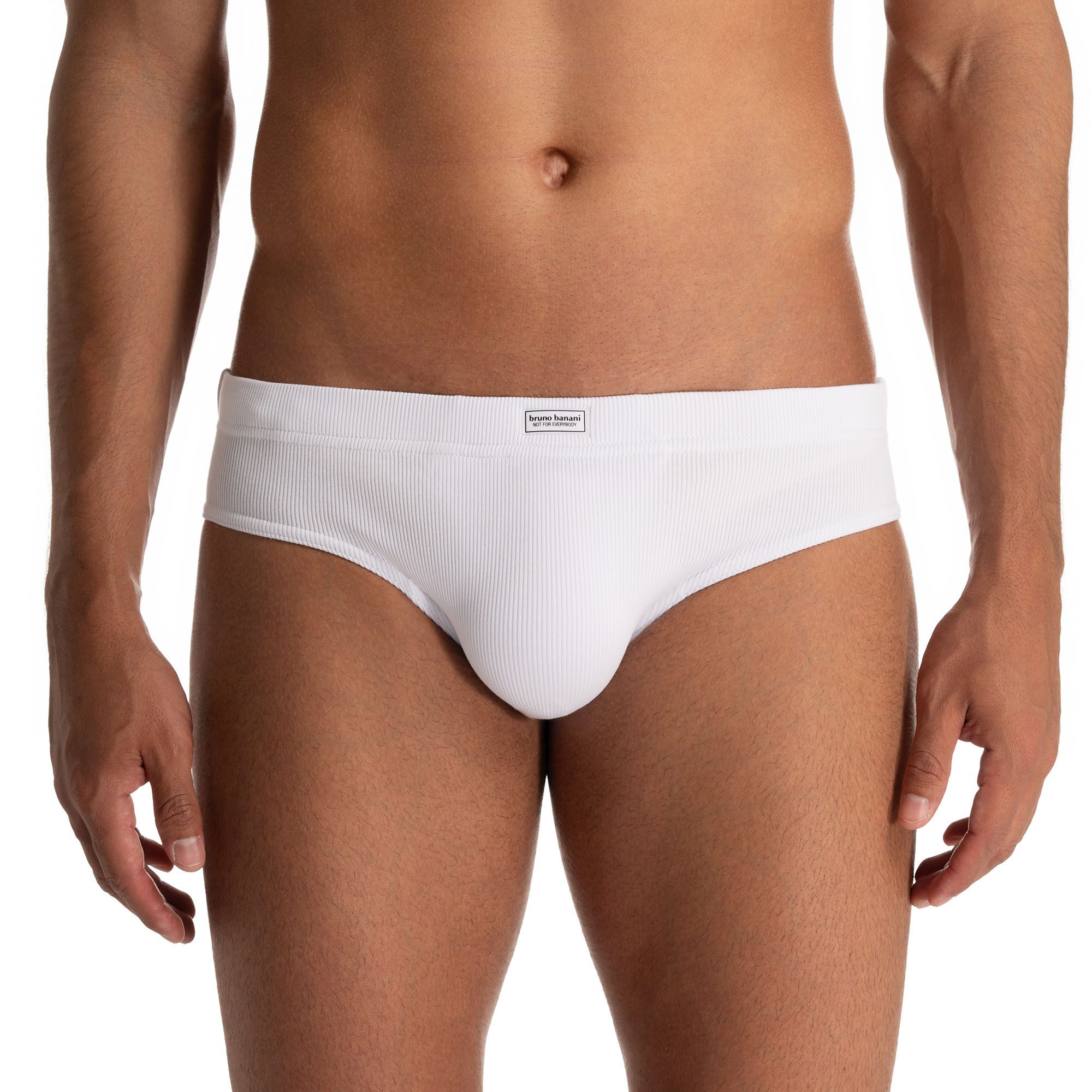 Bruno Banani Slip FINE RIB Feinripp, Komfortbündchen