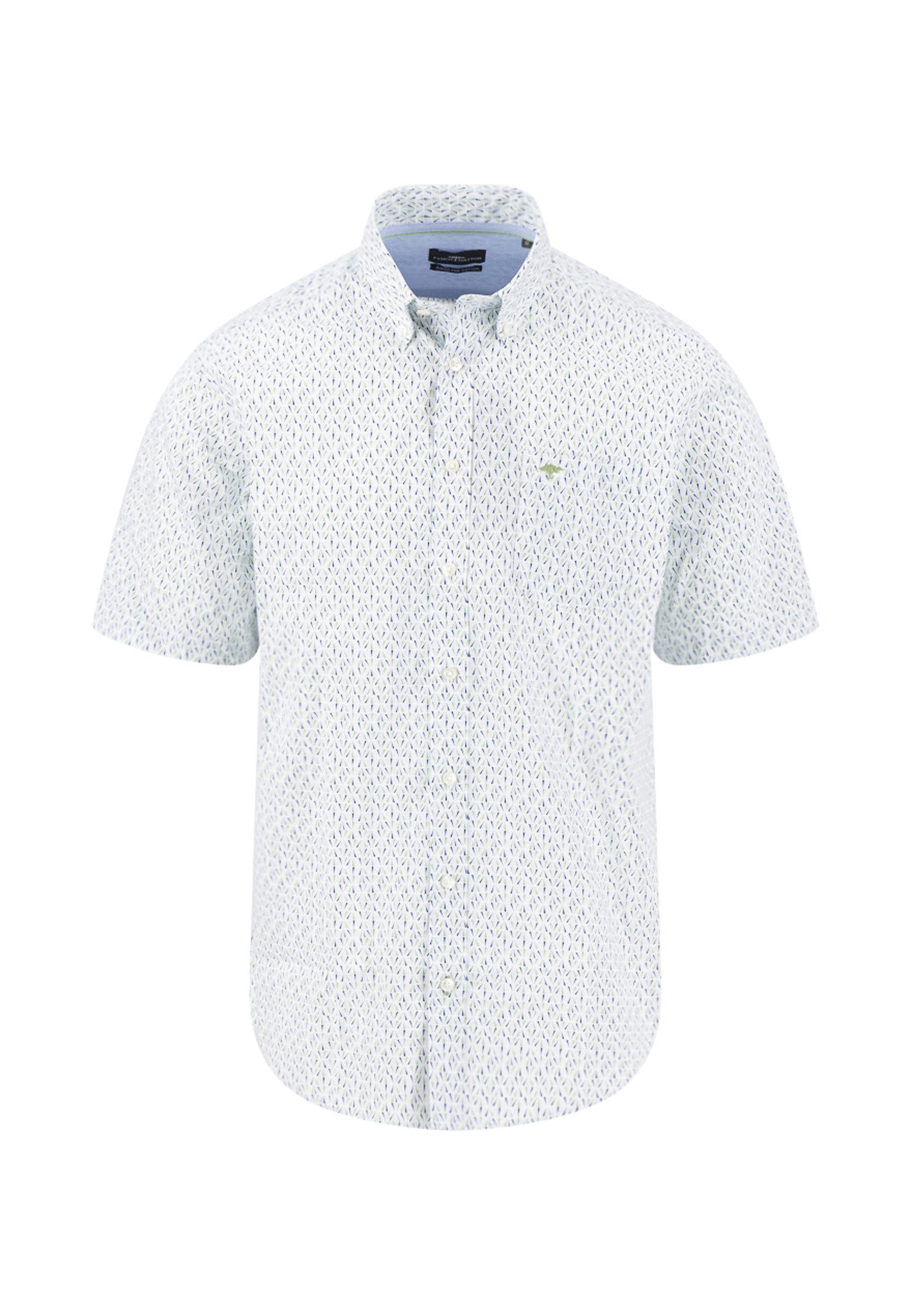 FYNCH-HATTON Kurzarmhemd Seasonal Combi Print, B.D., 1/2