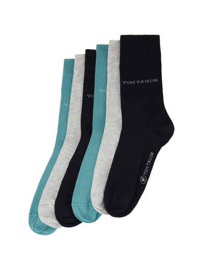 TOM TAILOR Socken Basic Socken im Sechserpack (im Sechserpack)