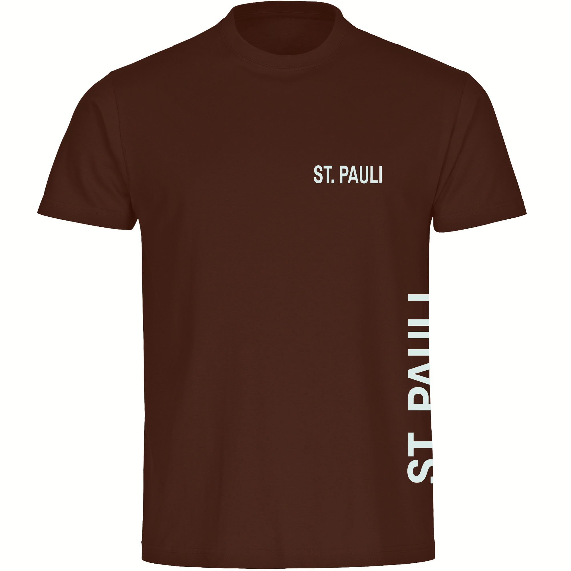 T-Shirt Herren St. Pauli - Brust & Seite - Männer