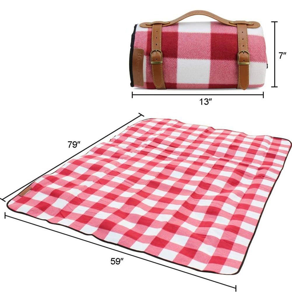 Picknickdecke Picknickdecke, 200 150 x Reisematte, weicher cm Fleece-Teppich Dsen