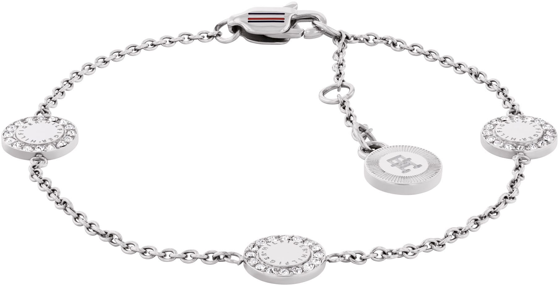 Tommy Hilfiger Armkette MINI CRYSTALS, mit Emaille - mit Glasstein günstig online kaufen