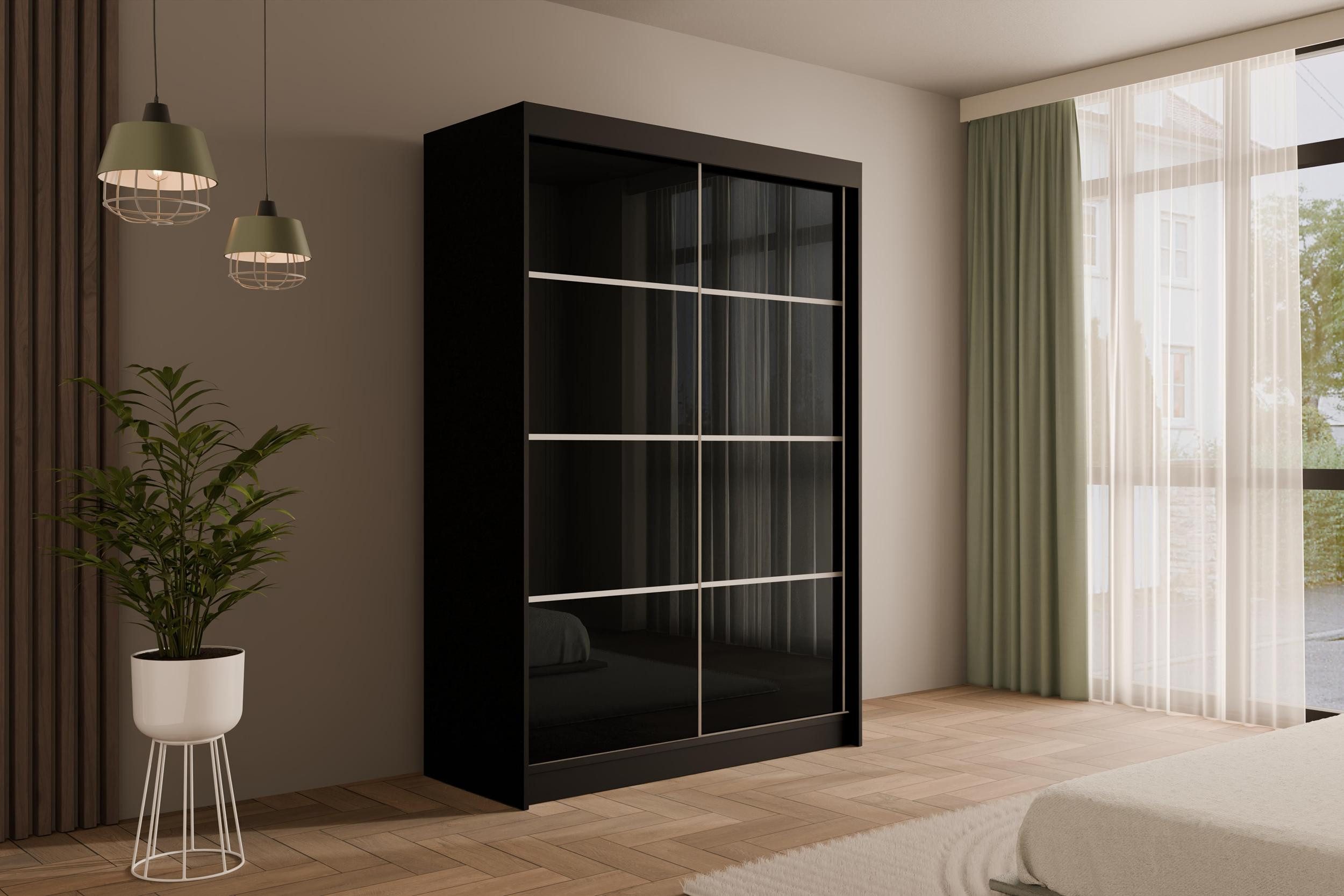 ALTDECOR Schiebetürenschrank PEKA3 (Kleiderschrank Garderobenschrank mit günstig online kaufen