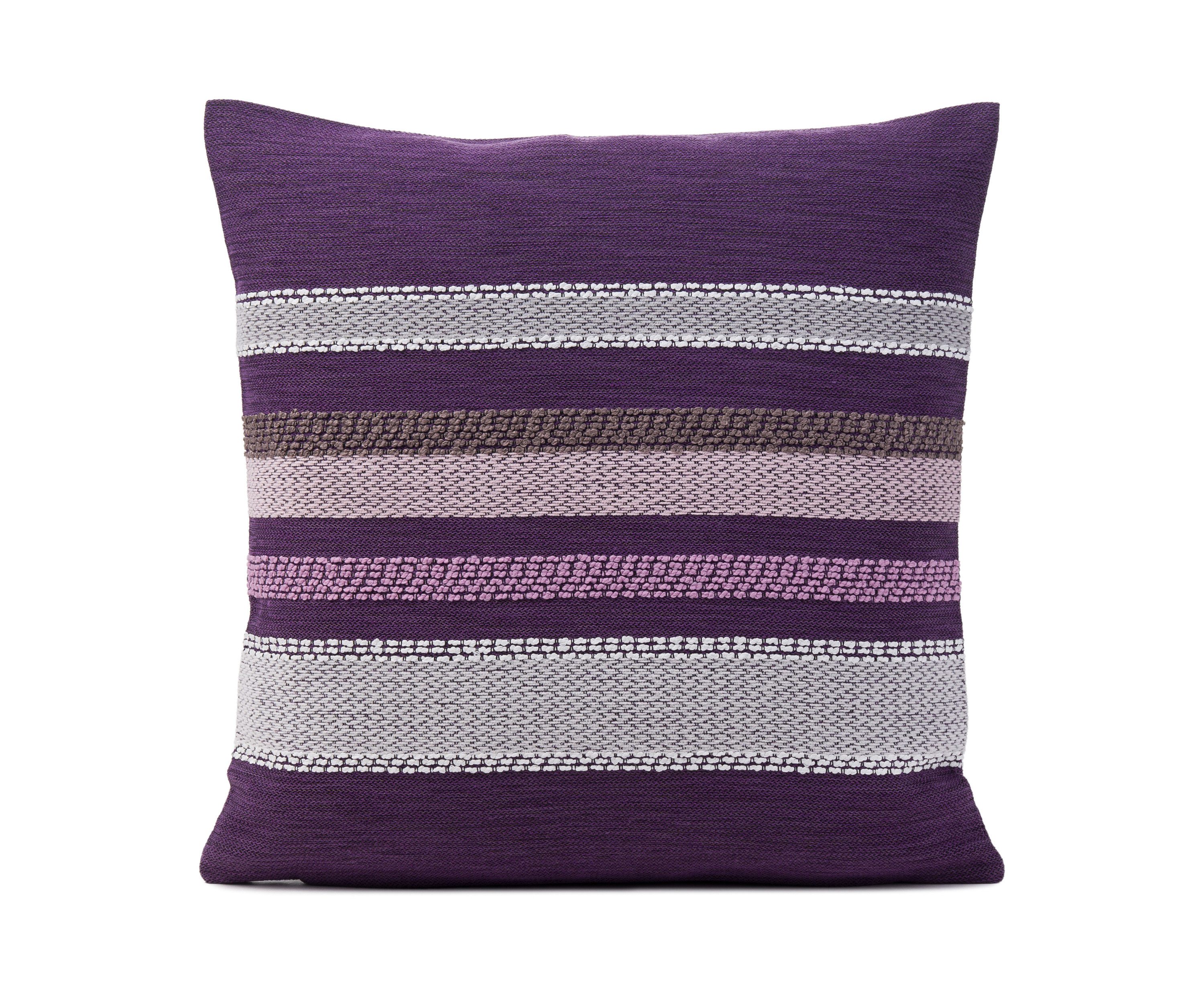 Wohndecke GÖZZE Kissenhülle MEDICI BL 40x40 cm lila