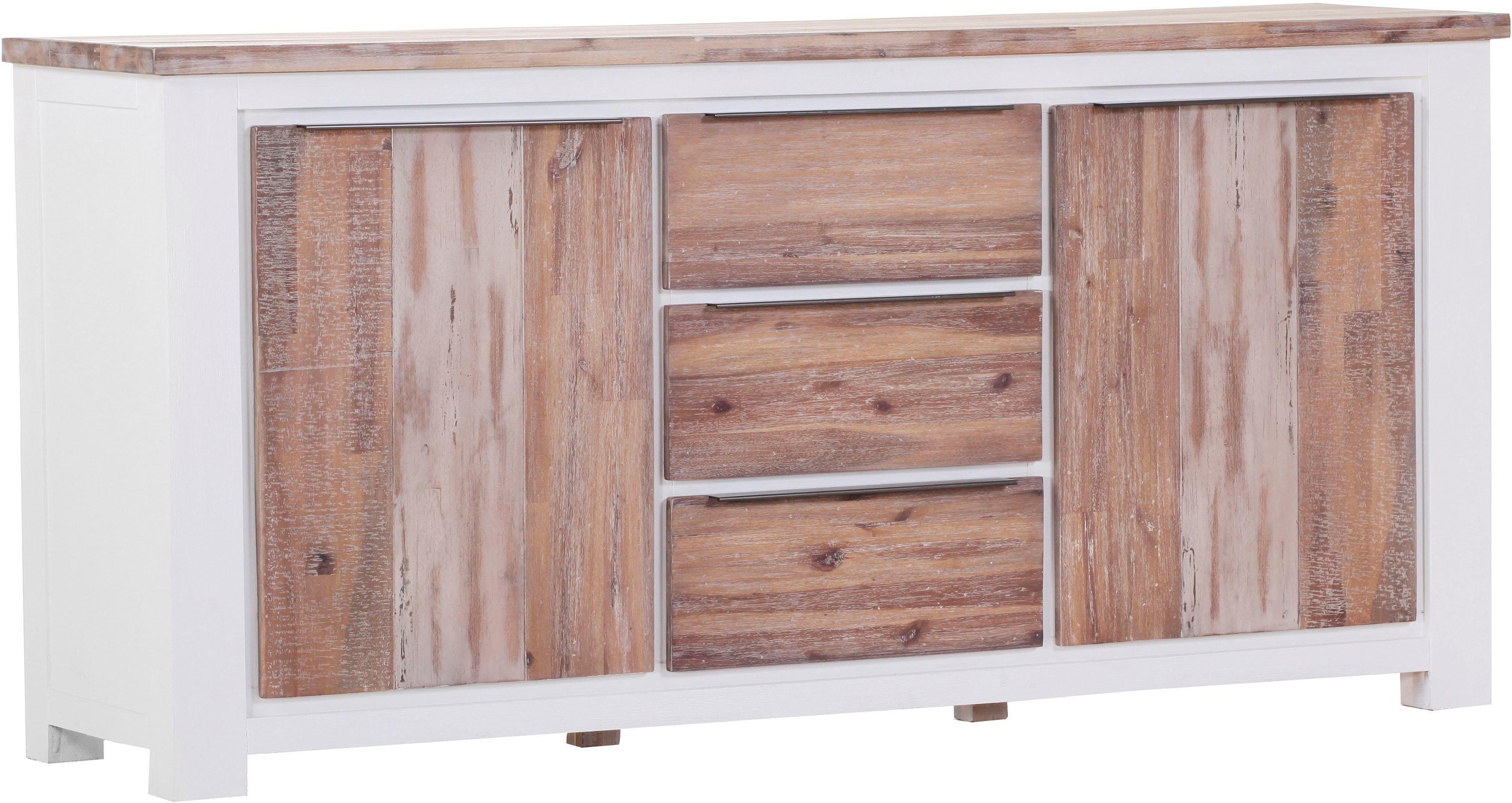 Gutmann Factory Sideboard Tampa, Kommode in modernem Vintage Stil, Breite 180 cm