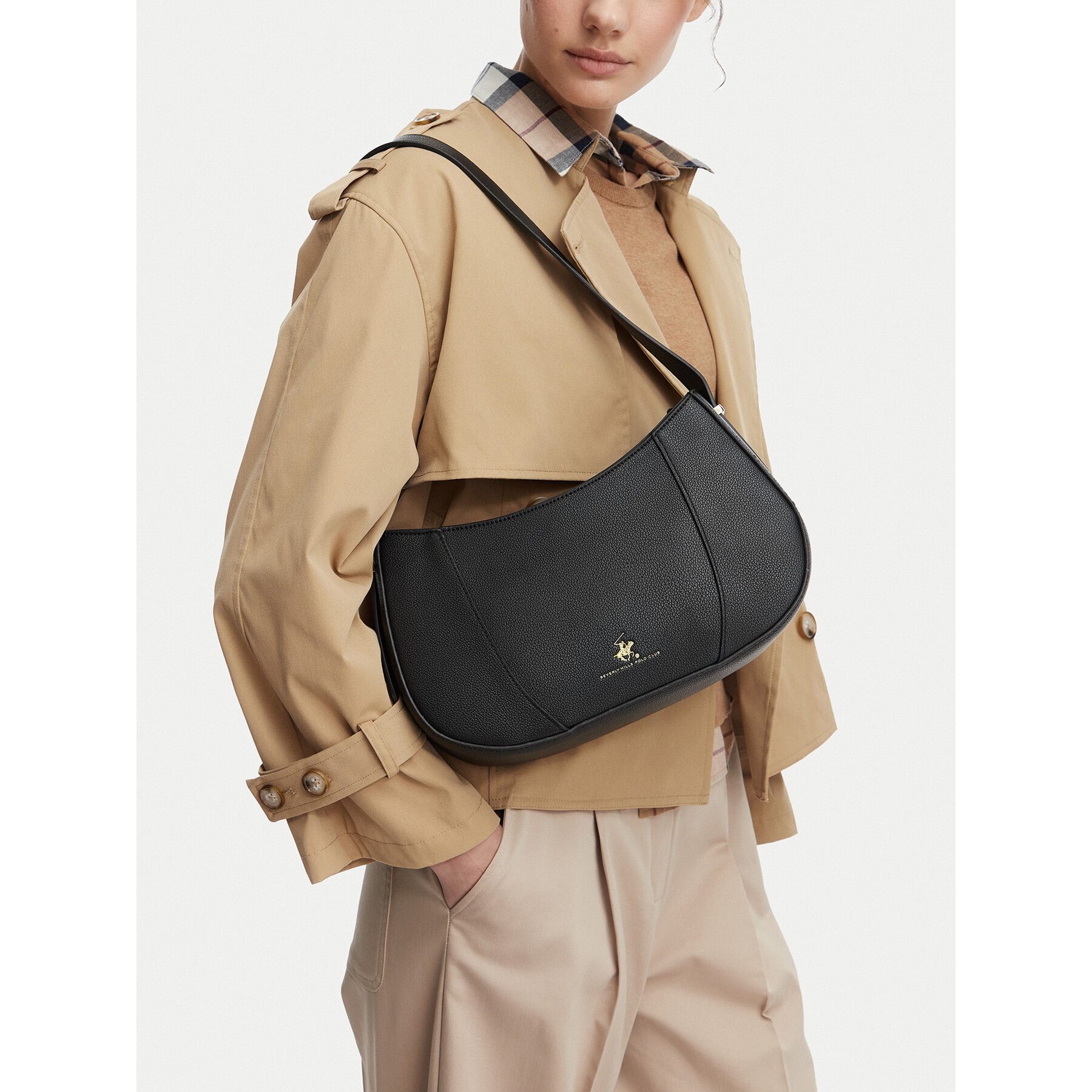 BEVERLY HILLS POLO CLUB Umhängetasche Beverly Hills Polo Club Damen Tasche 5907964337751 Schwarz