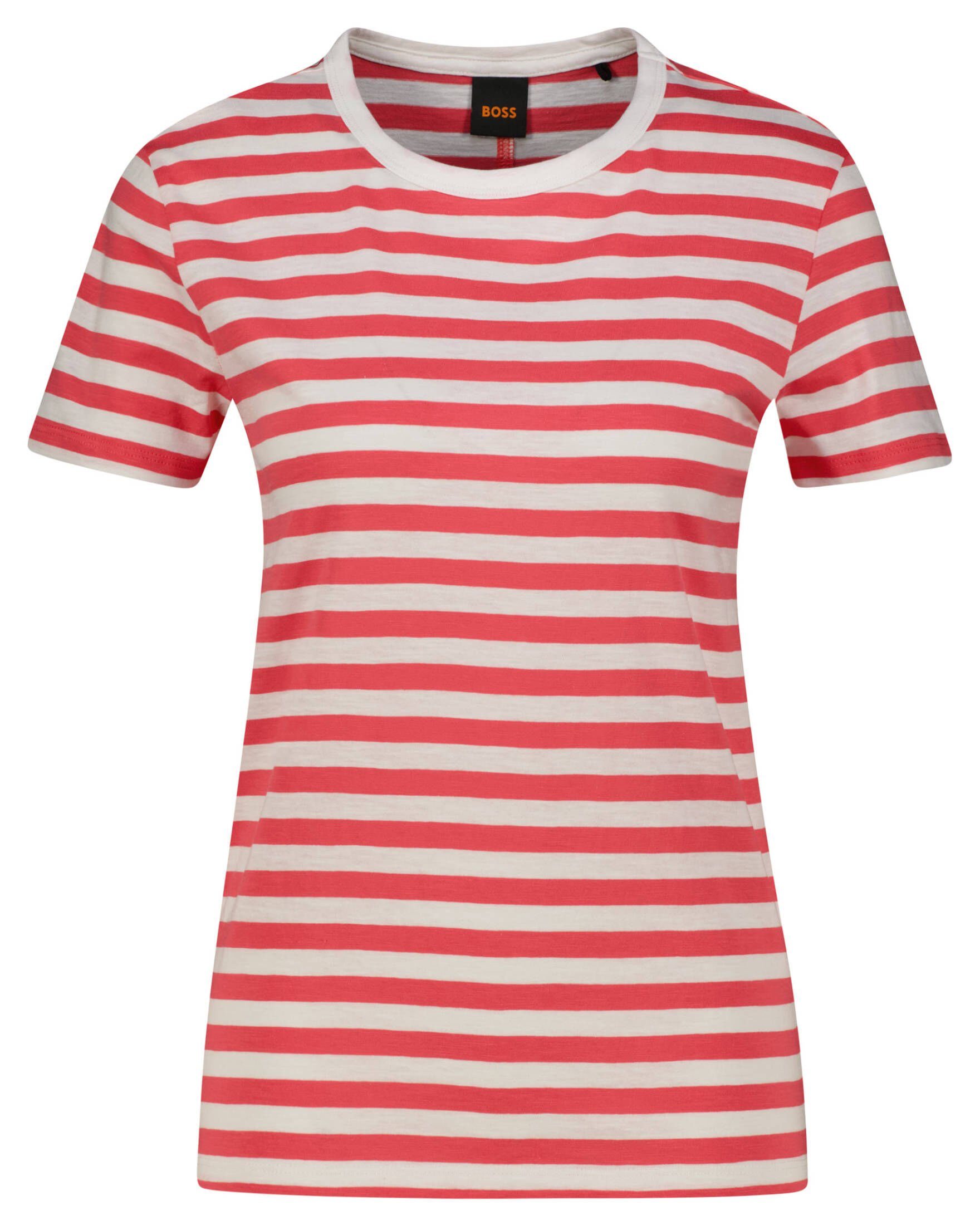 BOSS T-Shirt Damen T-Shirt C_ESLA_STRIPED (1-tlg)