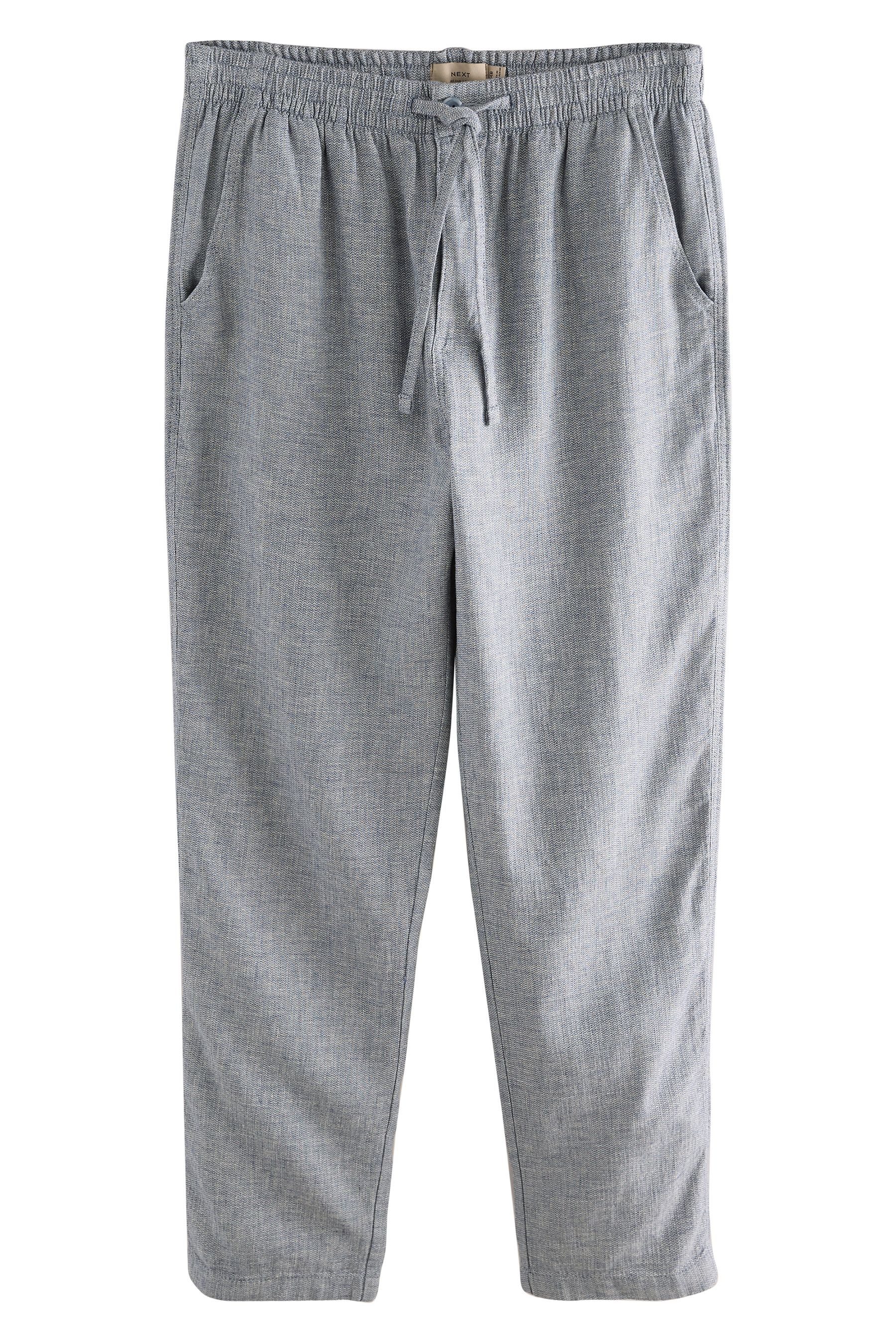 Next Leinenhose Hose mit Elastikbund und günstig online kaufen