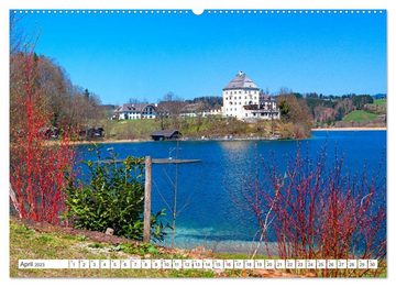CALVENDO Wandkalender Schau eina in´s Salzkammergut (Premium, hochwertiger DIN A2 Wandkalender 2023, Kunstdruck in Hochglanz)