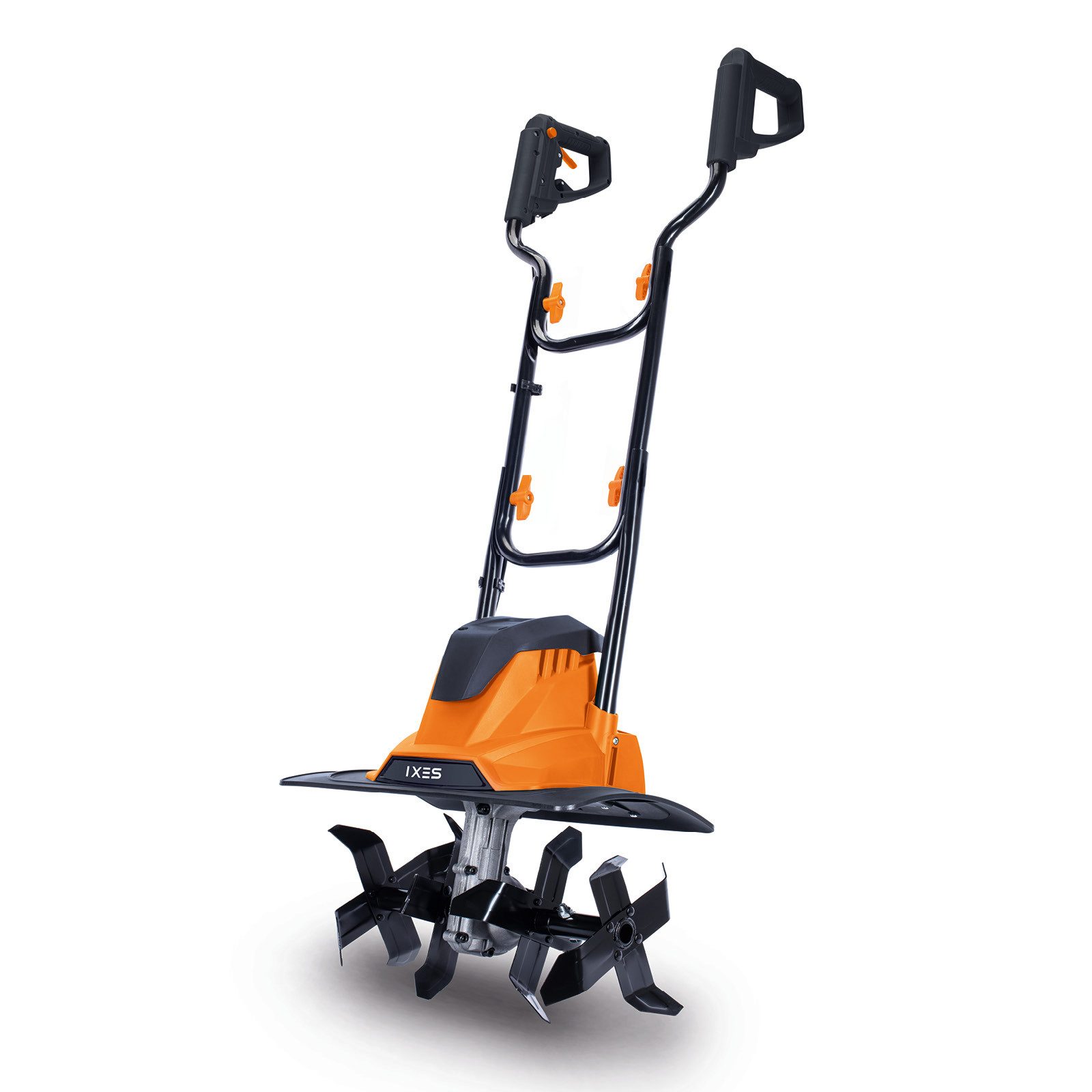 Scheppach Elektromotorhacke IXES Elektro Motorhacke IX-EH46, 450mm Arbeitsbreite, 1500W Leistung, 45 cm Schnittbreite, Zusammenklappbar für einfachen Transport und Lagerung