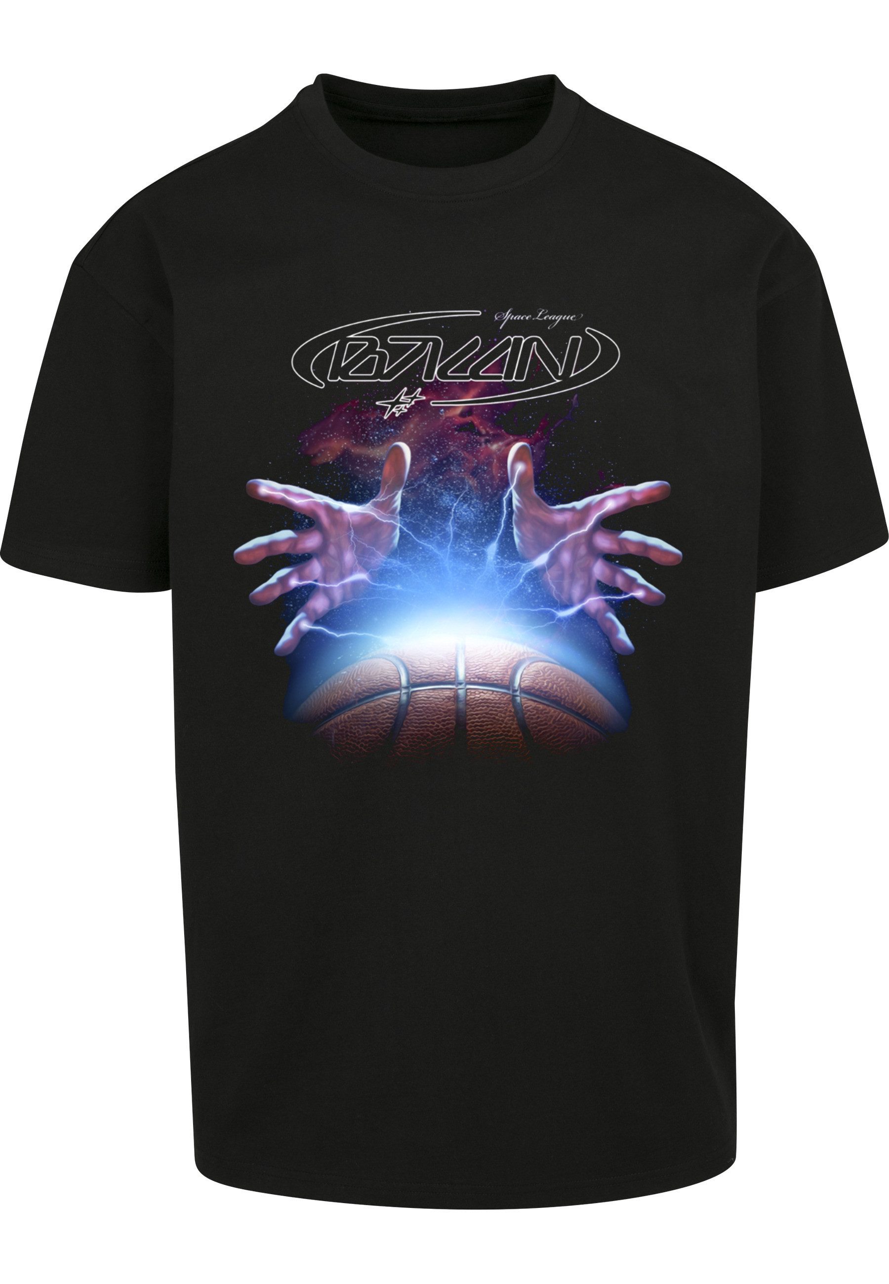 T-Shirt Upscale by Mister Tee Herren Space Ball Oversize Tee