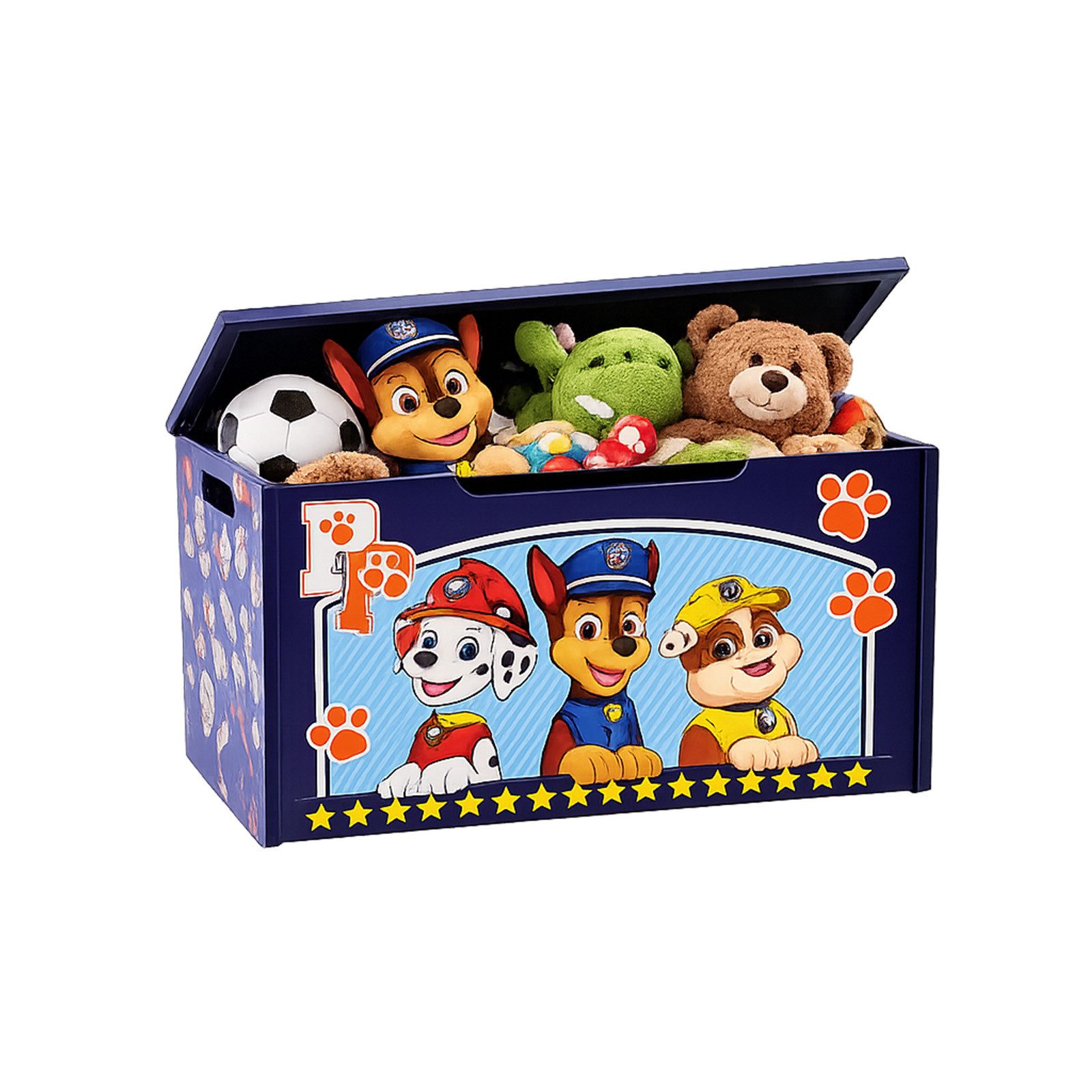 HTI-Living Spielzeugtruhe Paw Patrol Spielzeugkiste blau mit Deckel für Kinderzimmer (Stück, 1 St., 1 Kindertruhe), Spielzeugkiste Kindertruhe