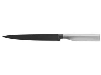 WMF Fleischmesser Ultimate Black, Fleischmesser (34cm), Klinge 20cm, Diamond Cut, sicherer Fingerschutz
