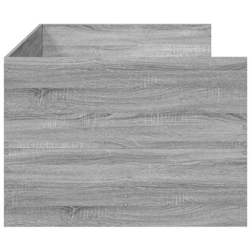 vidaXL Bett Tagesbett mit Schubladen Grau Sonoma 100x200 cm Holzwerkstoff