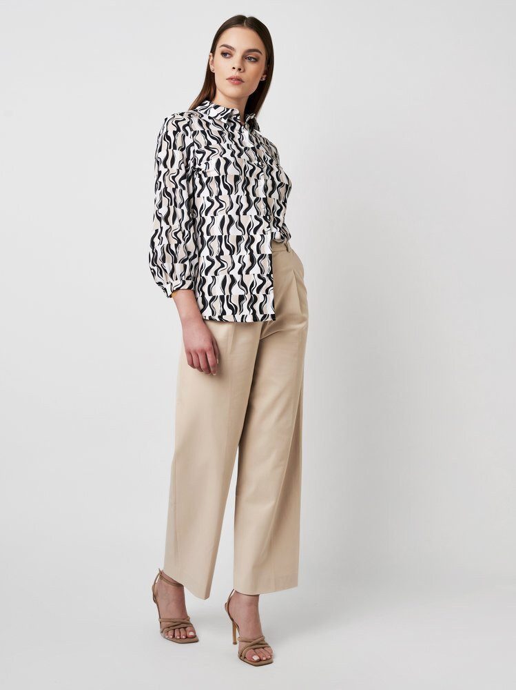 DESOTO Klassische Bluse Pia mit Hemdblusenkragen günstig online kaufen