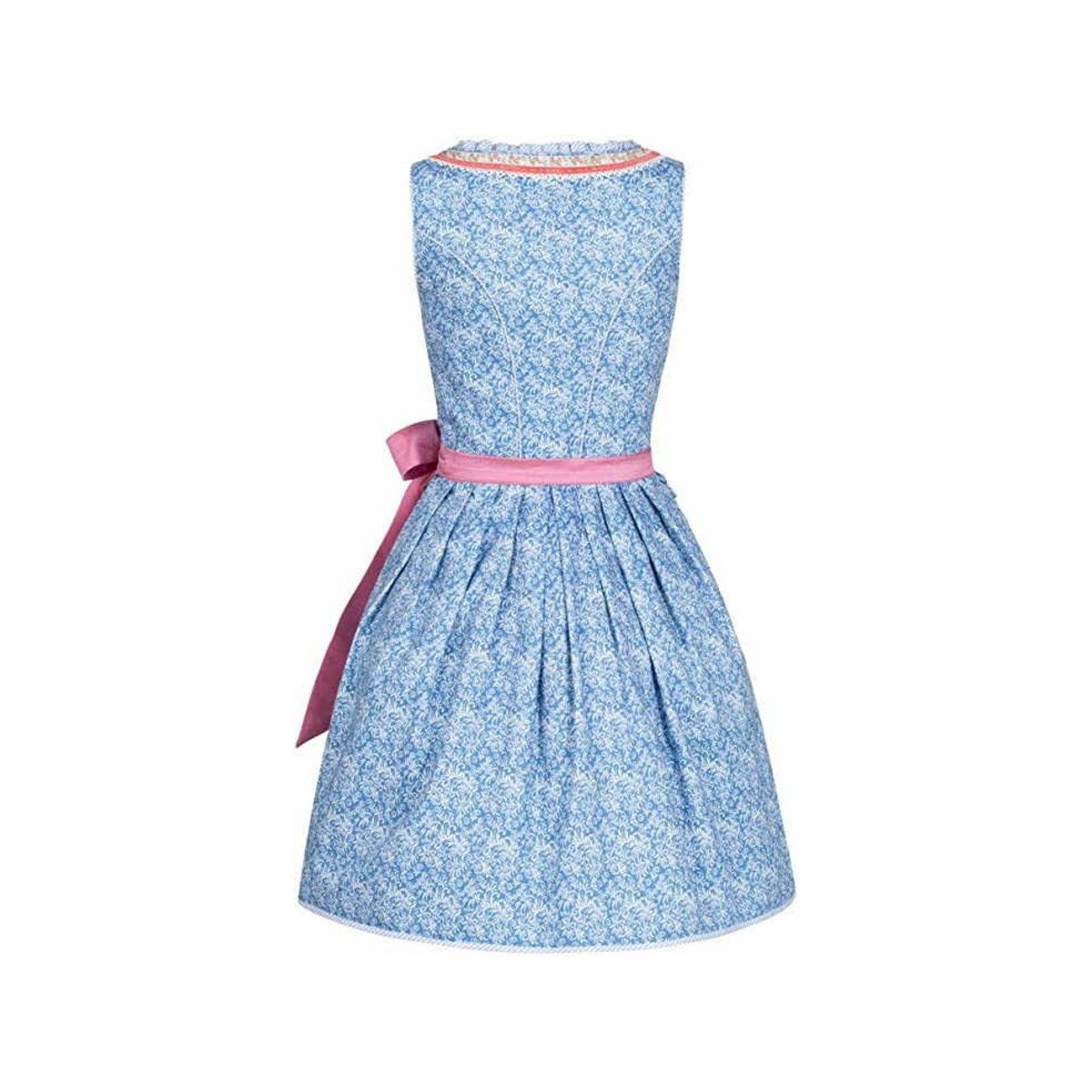 regular (1-tlg) Nübler fit Dirndl blau