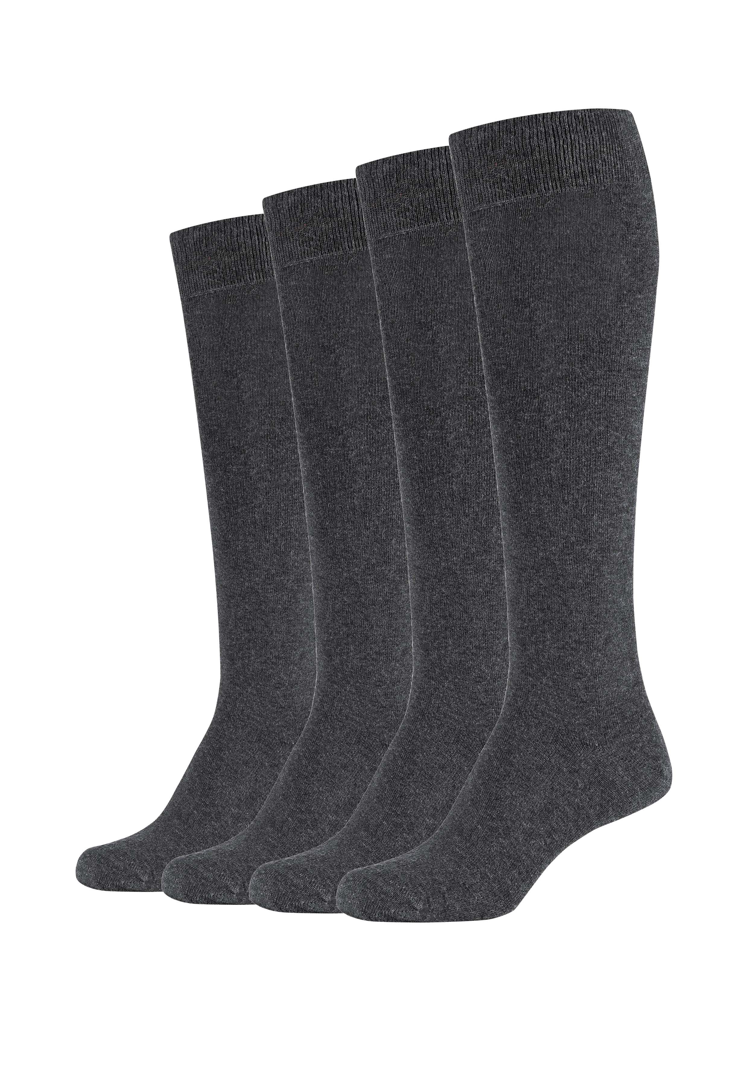 s.Oliver Kniestrümpfe originals (4-Paar) mit elastischem Bund