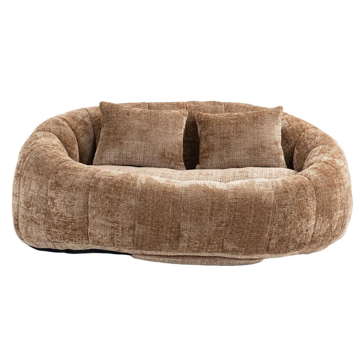 Schlafsofa Schlafsofa Sitzsack Relaxsessel Kaffee 145 × 95 × 63 cm (L × P × H)