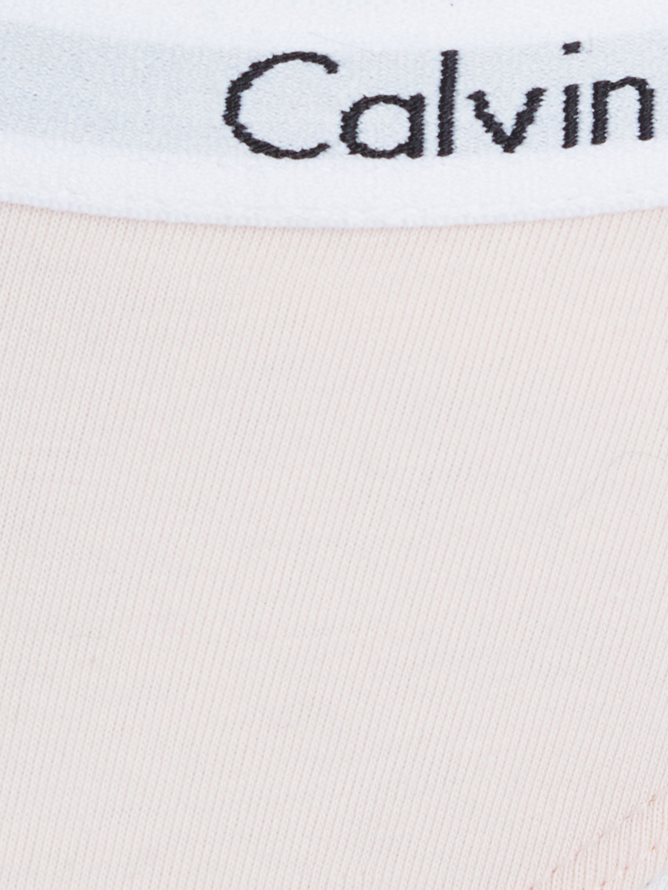 Calvin mit rosa Logobund Klein Bikinislip Underwear