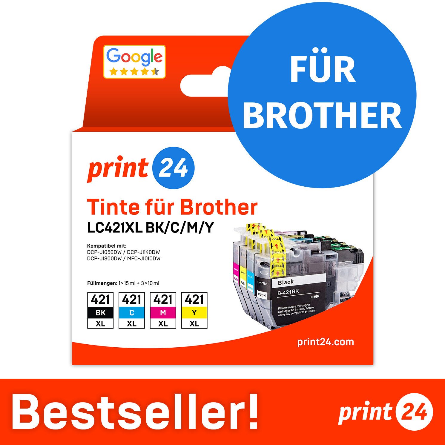 print24 Tintenpatrone (10-tlg)