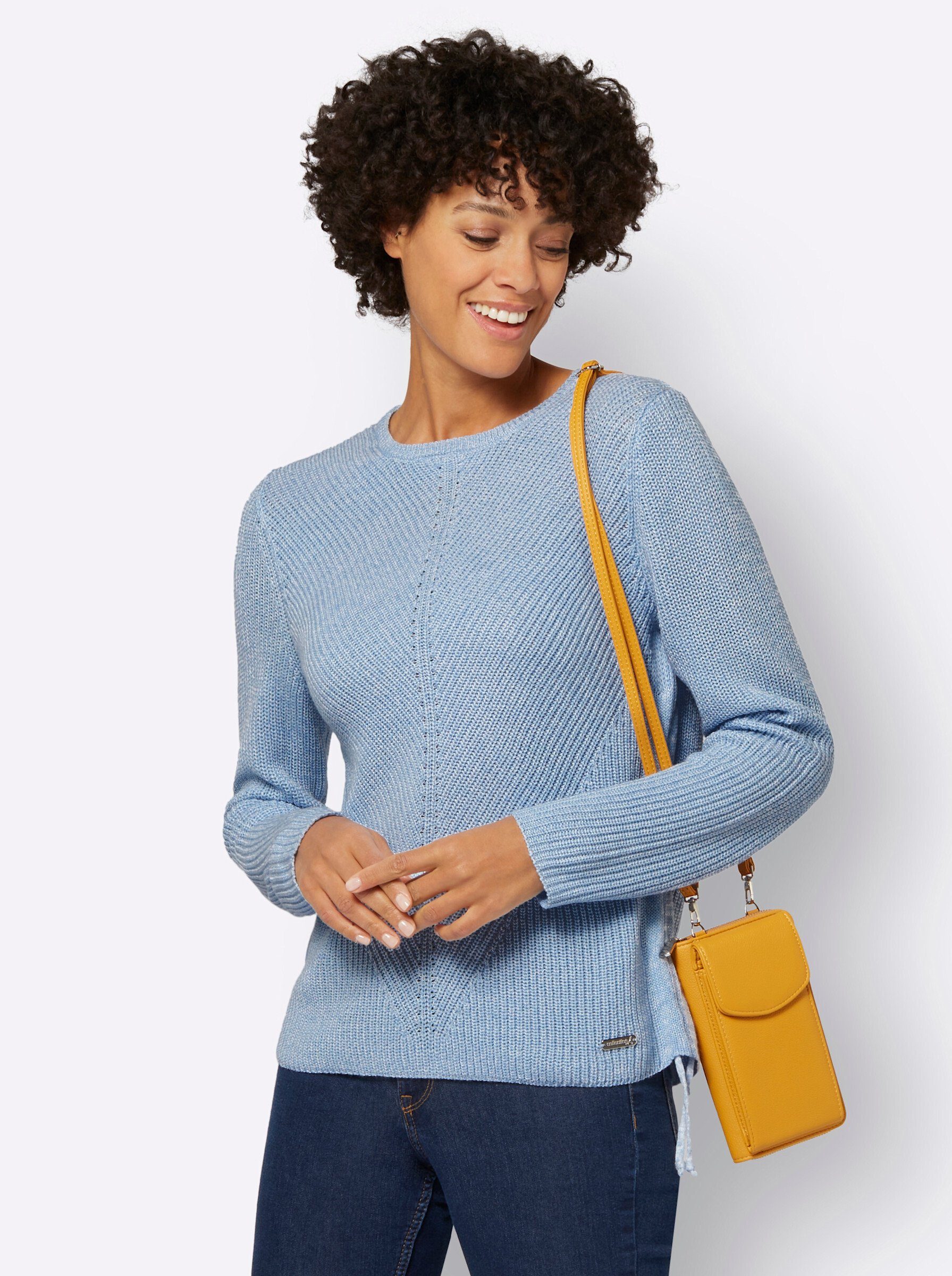 Strickpullover Pullover Langarm Milanorib