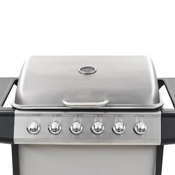 vidaXL Gasgrill Gasgrill mit 6 Brennern