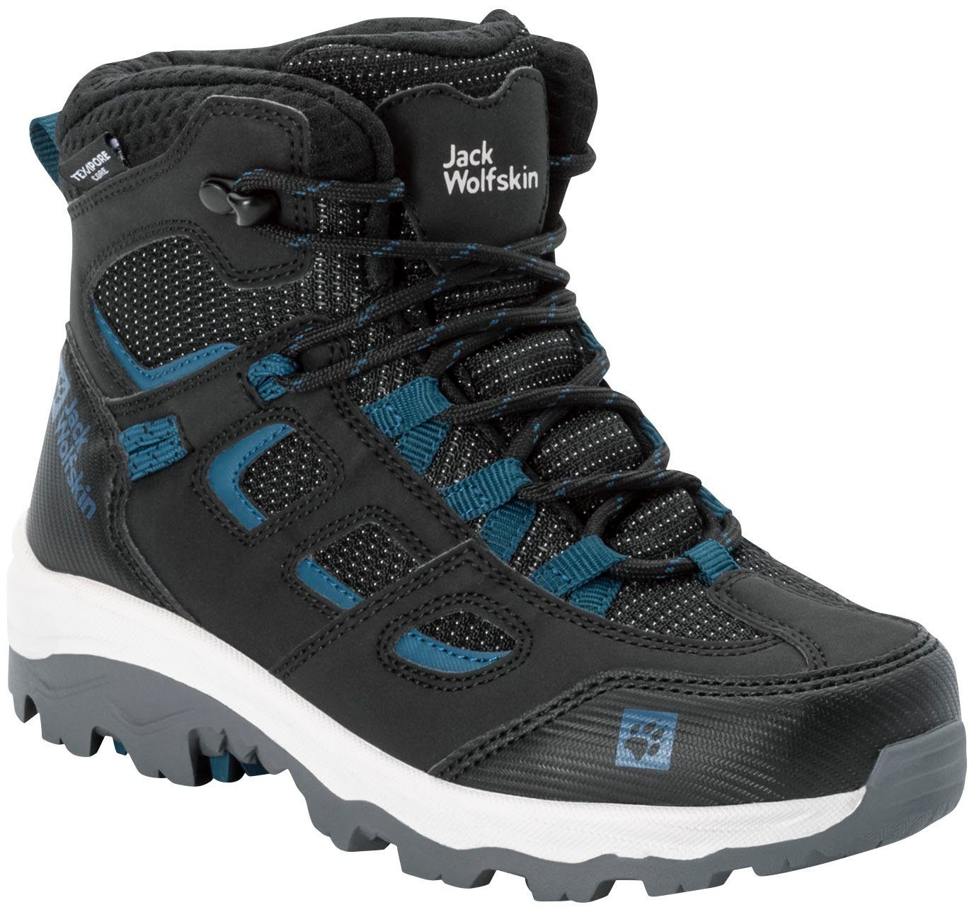 anthra-blau TEXAPORE K Wolfskin Jack VOJO Wanderschuh MID wasserdicht