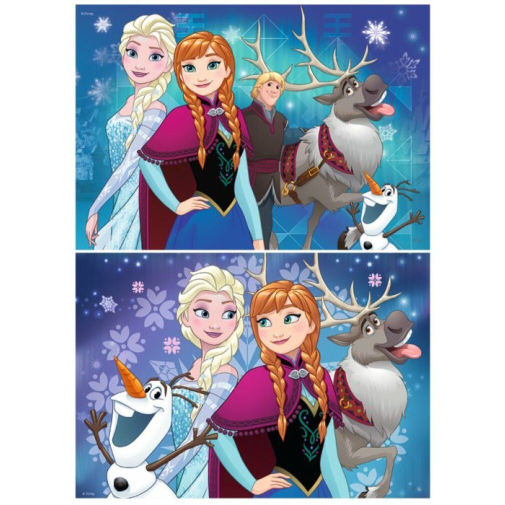 Ravensburger Puzzle Ice Kingdom Puzzle: Lichter des Nordens 2x24 Teile, Puz günstig online kaufen
